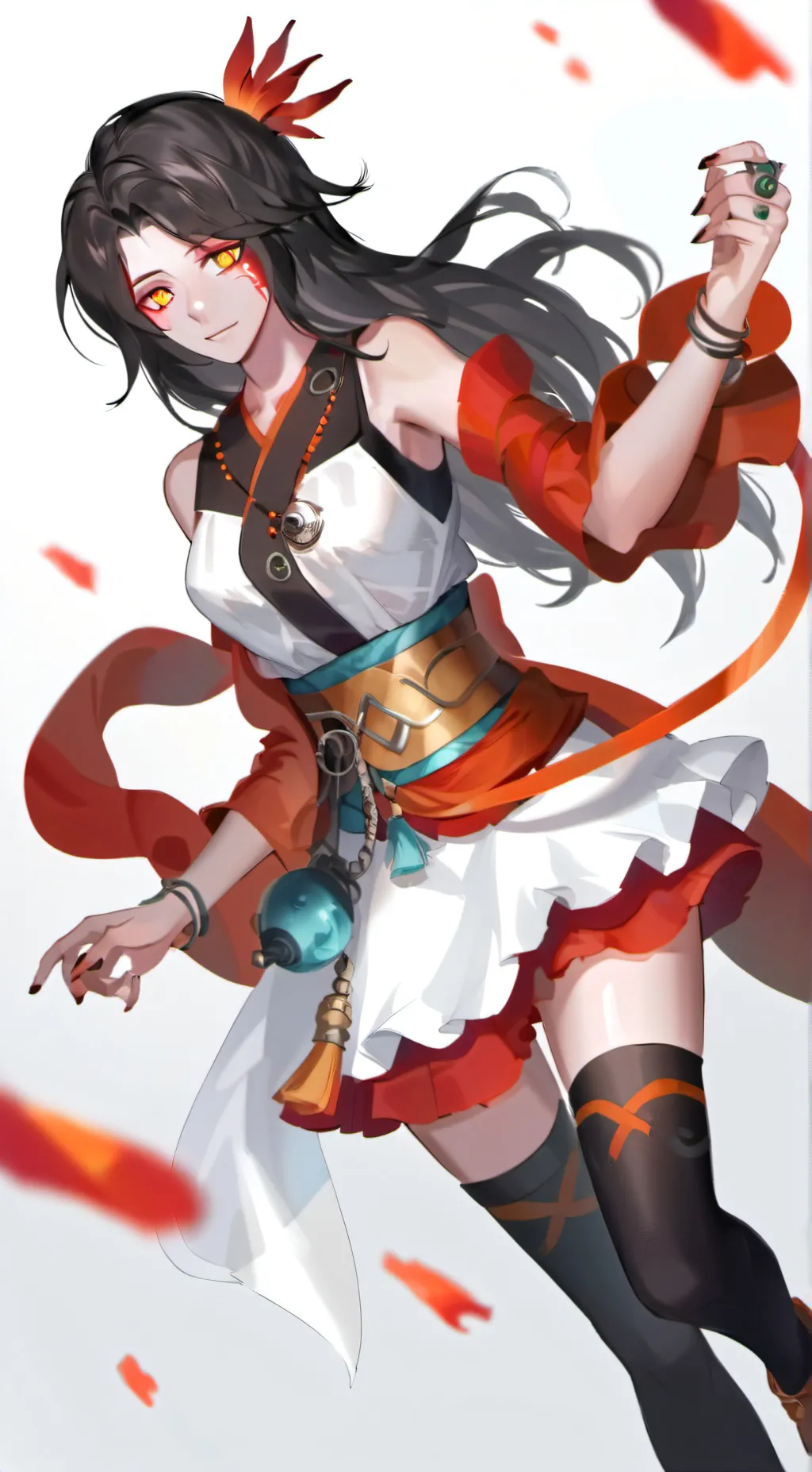 ai character: lovely princess background