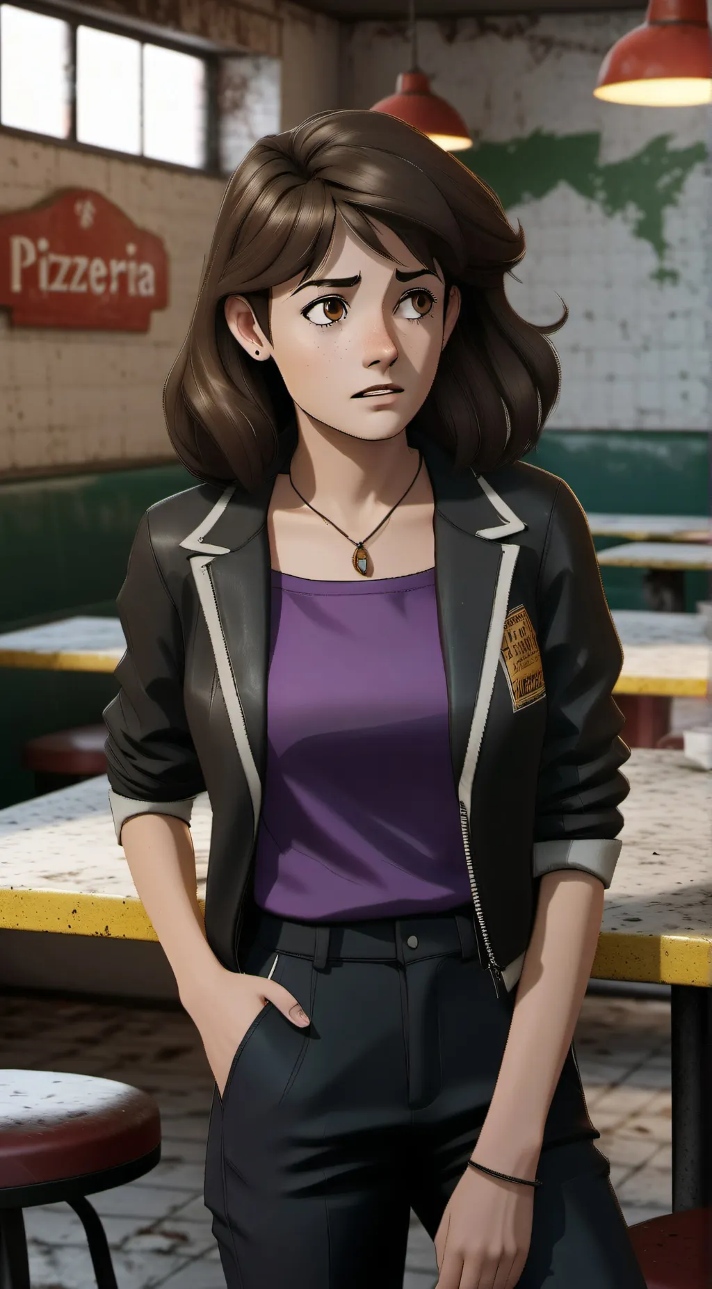 ai character: Charlie. background