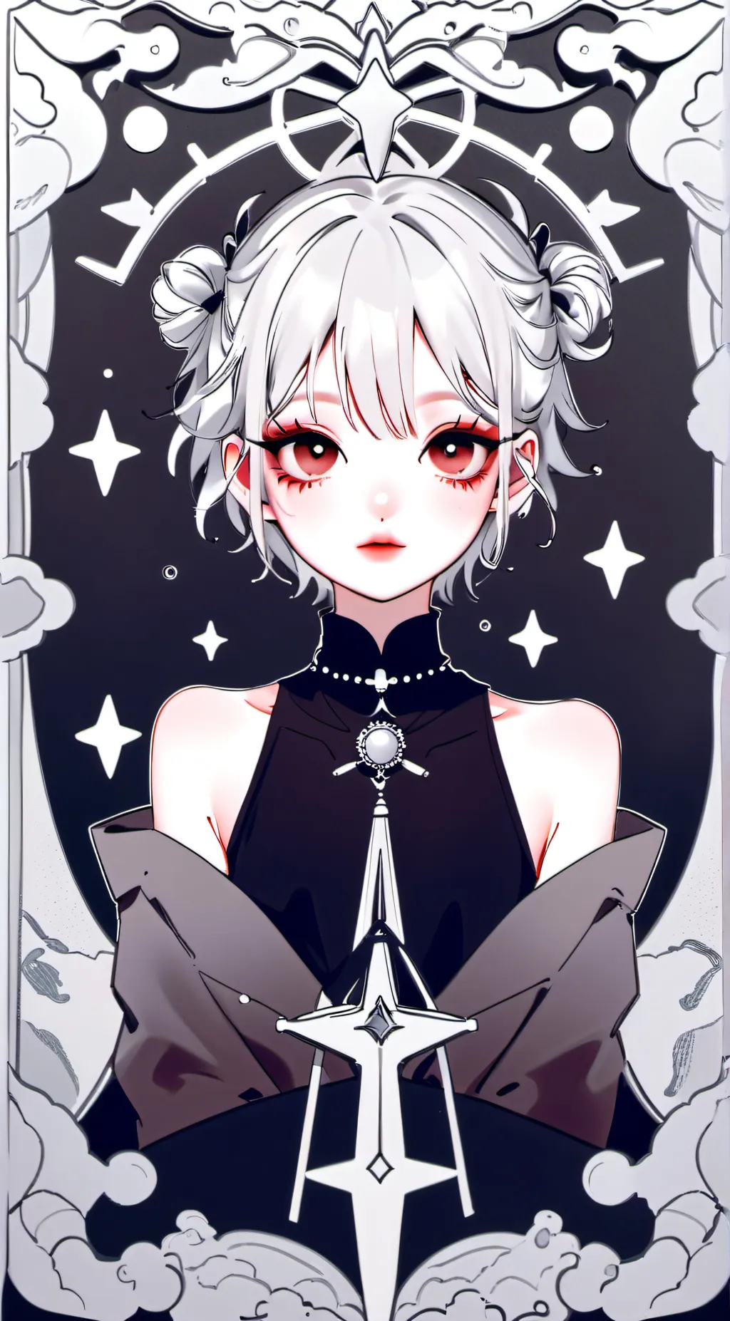 ai character: Xio❉❊ background