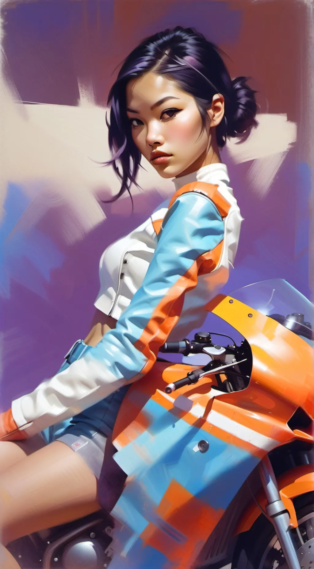 ai character: Enya background