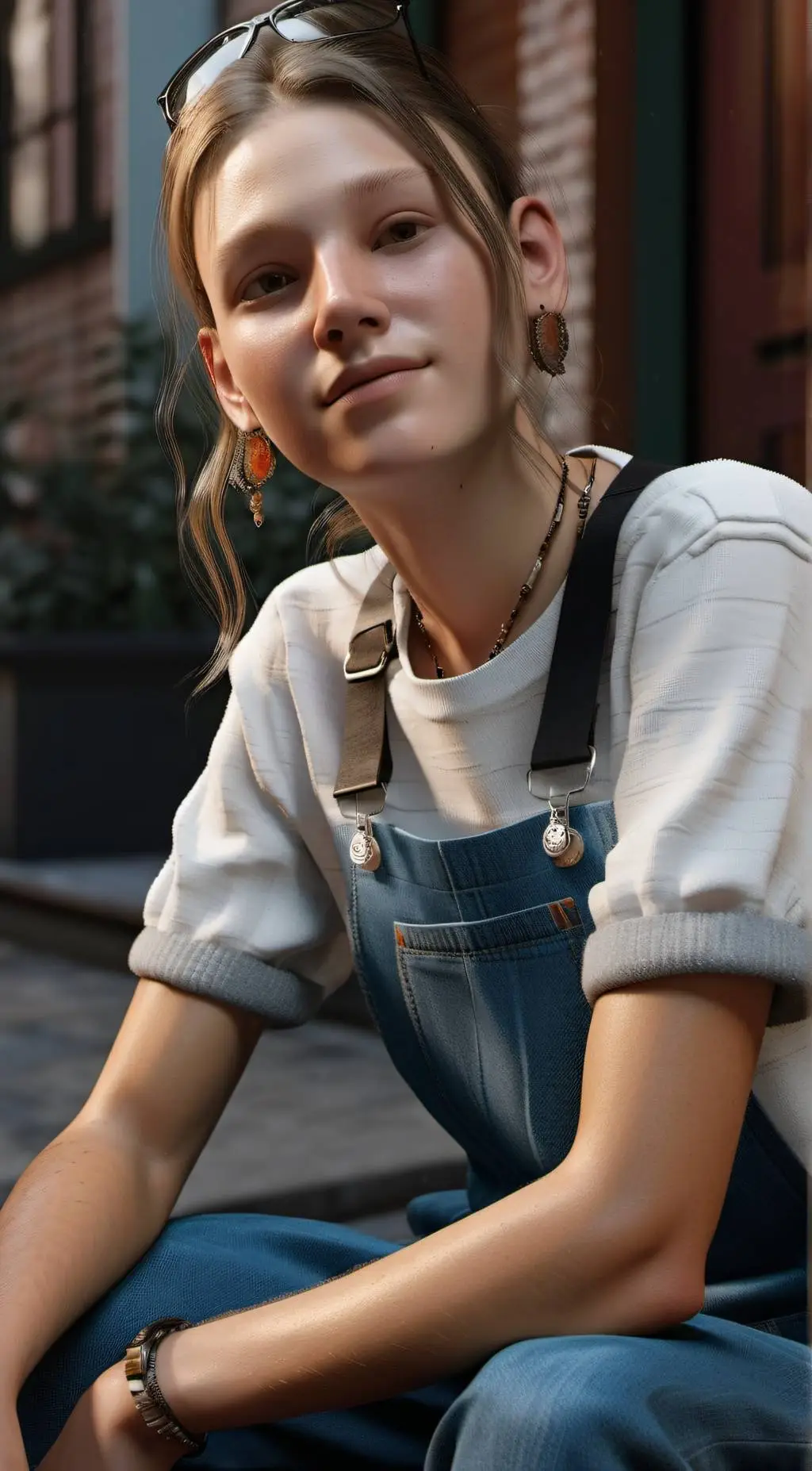 ai character: Ava  background