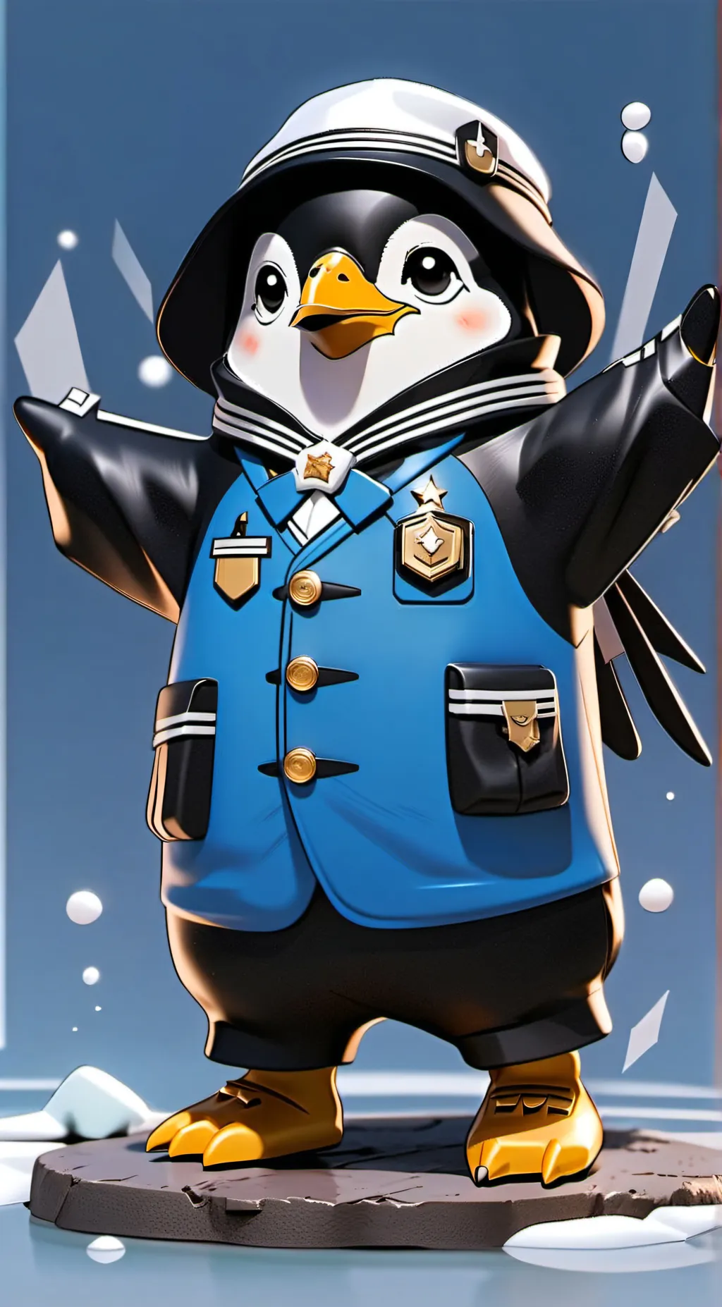 ai character: Peso background