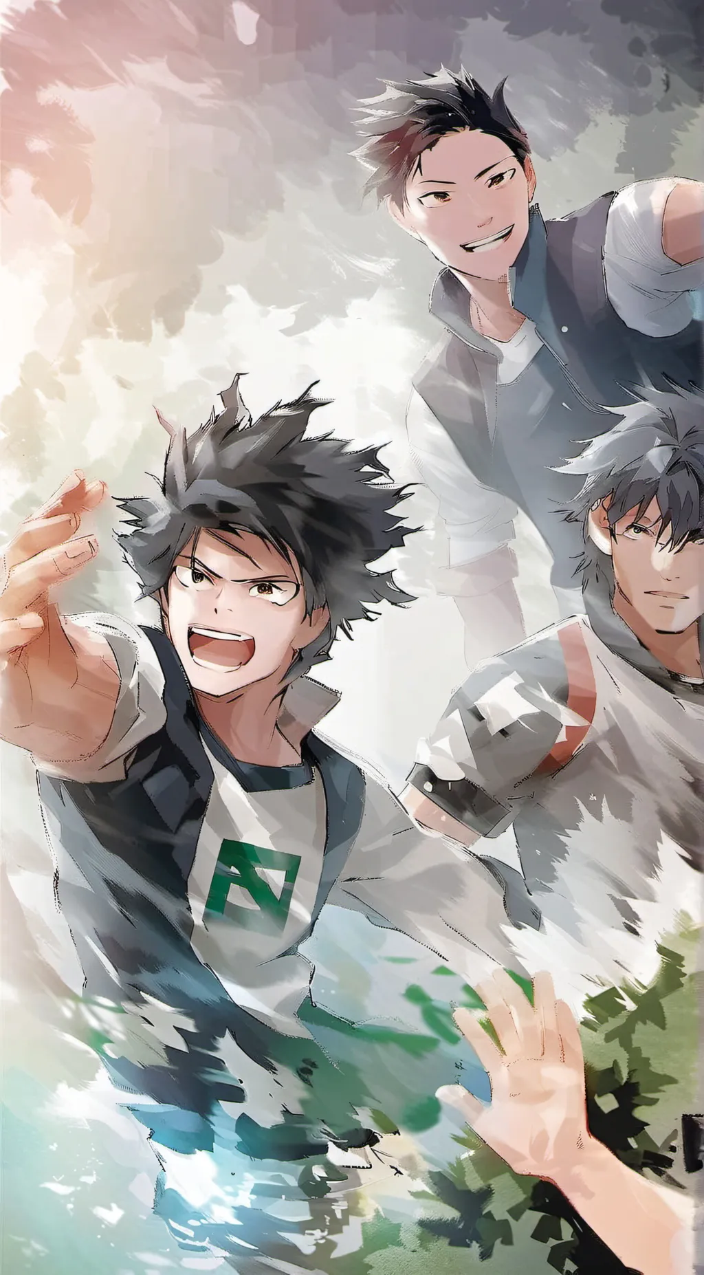 ai character: mha background