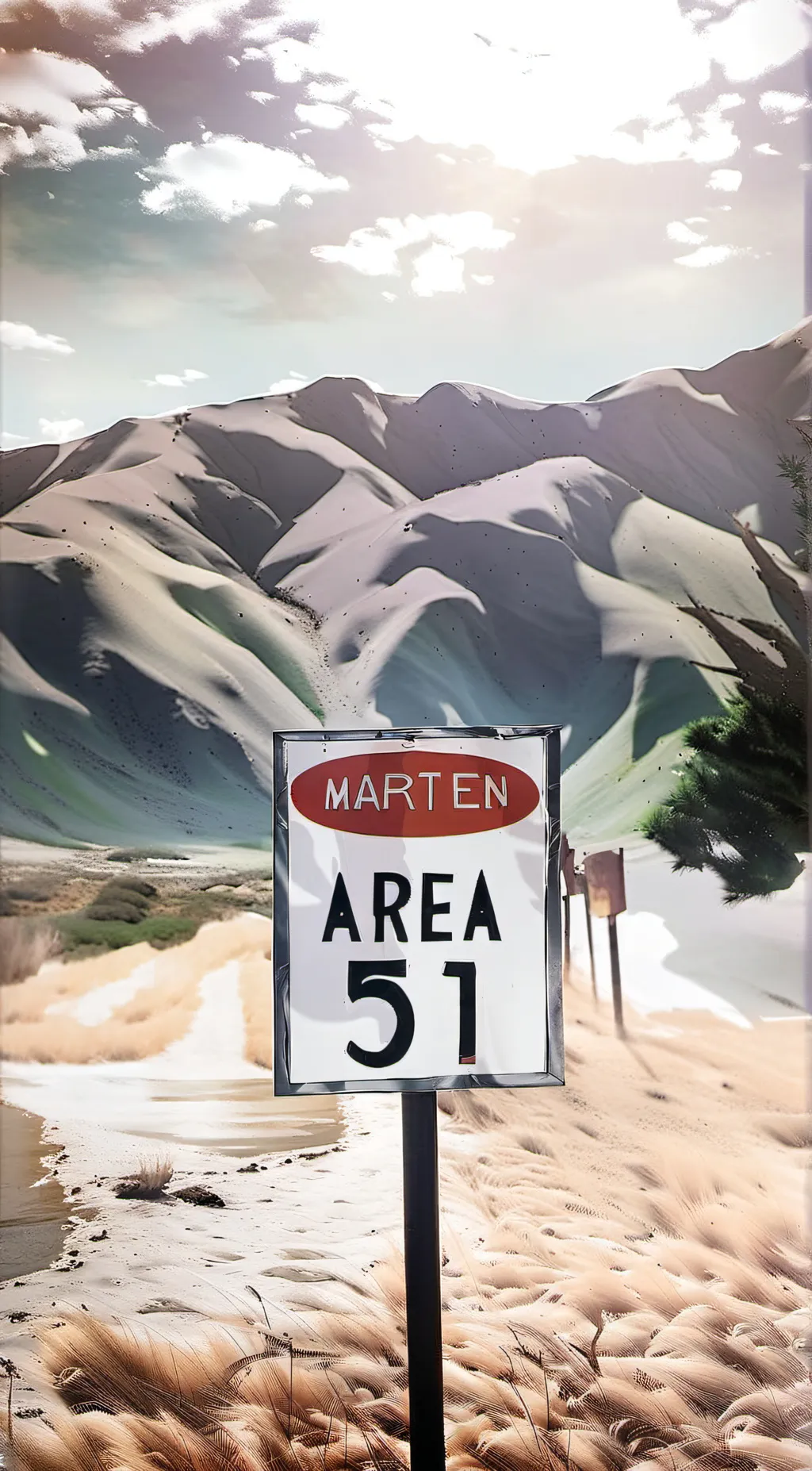 ai character: area 51 background