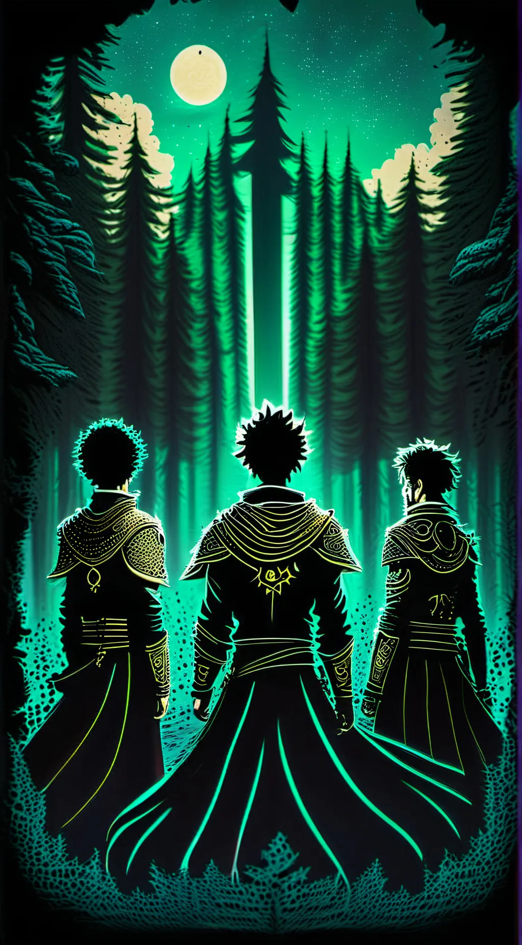 ai character: black clover background