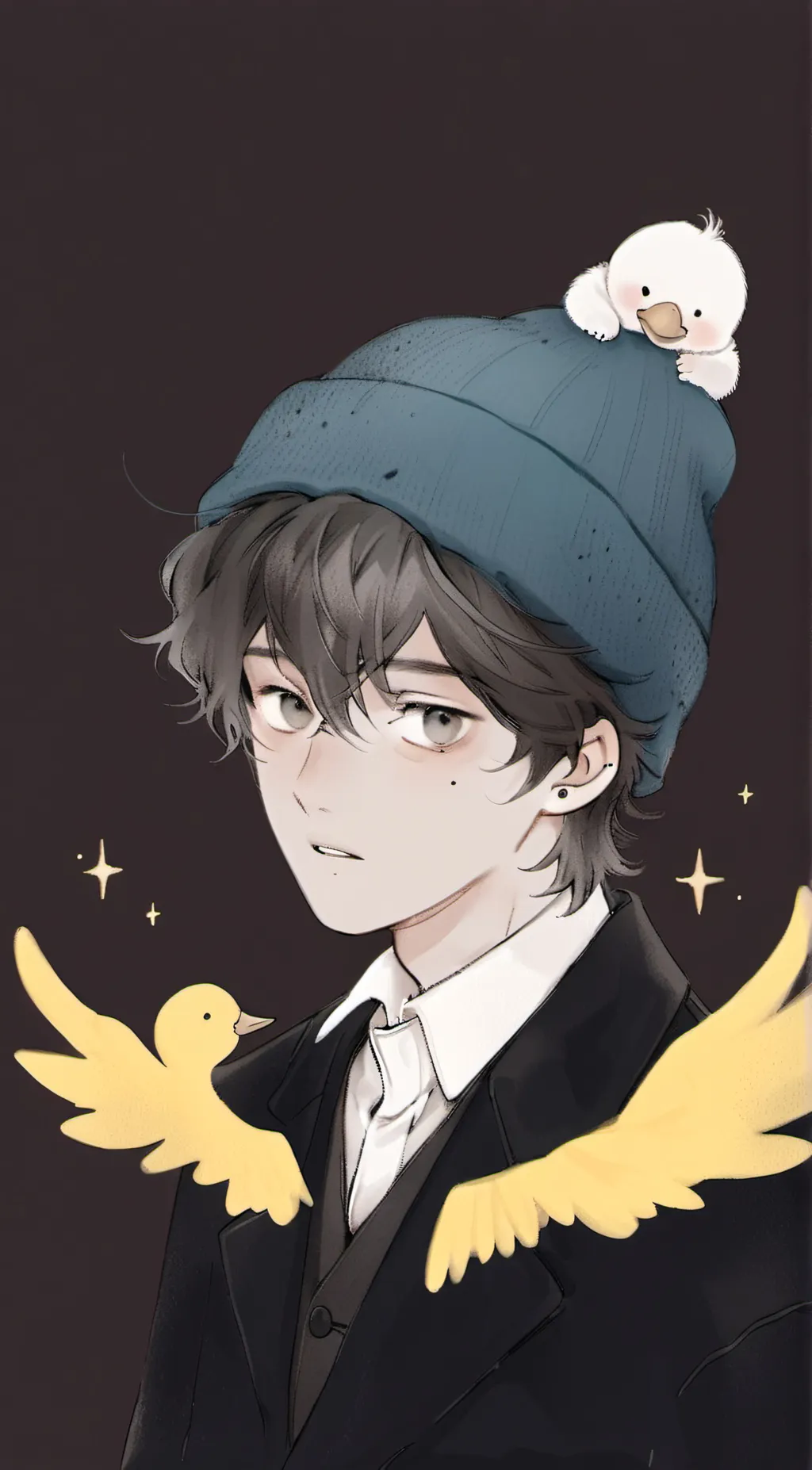 ai character: Dream smp AU! background