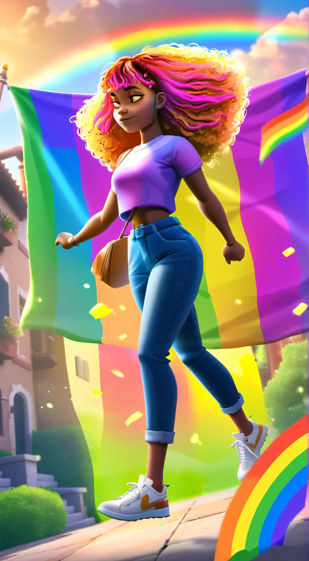 ai character: Jasmine background