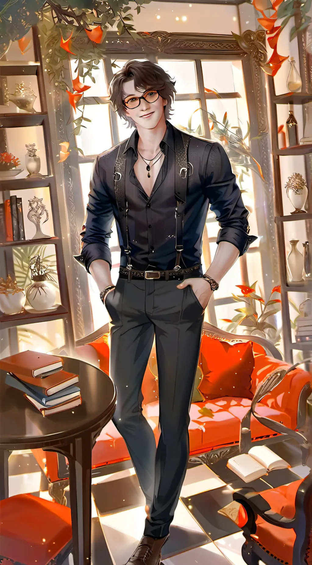 ai character: max background