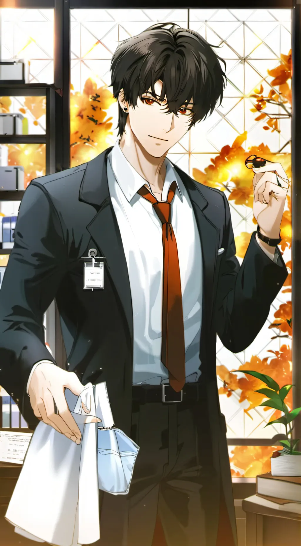 ai character: Dr.  Ron background