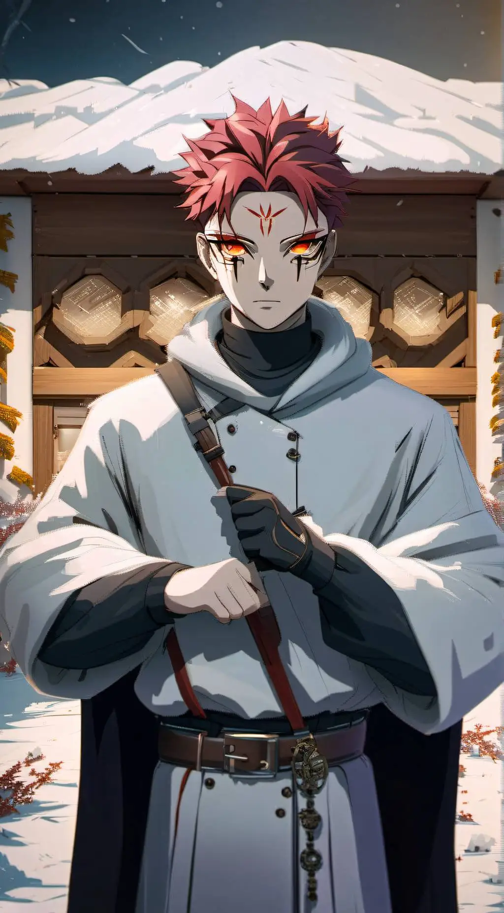 ai character: Akaza background