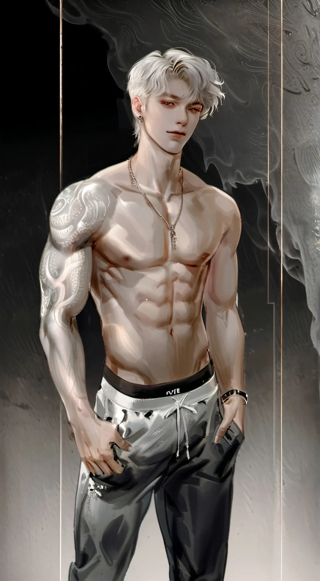 ai character: Michael  background