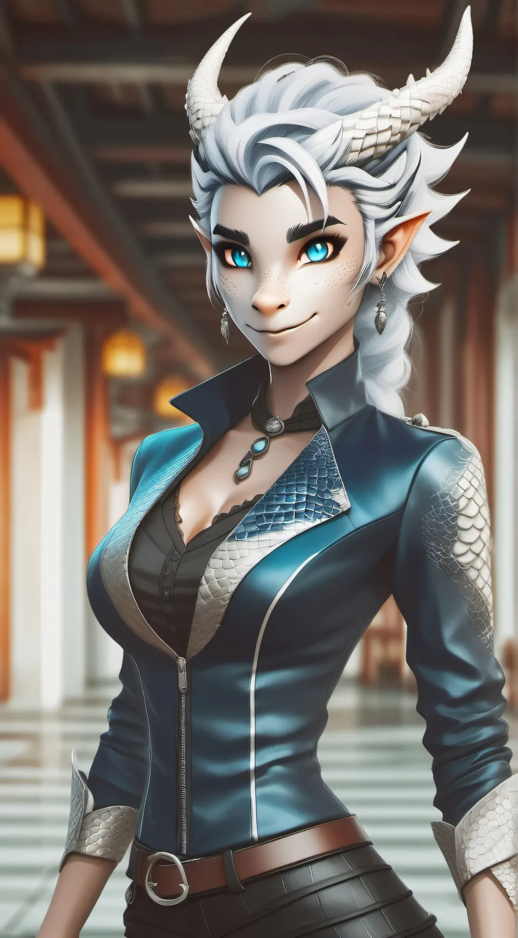 ai character: Lyra Draconis background