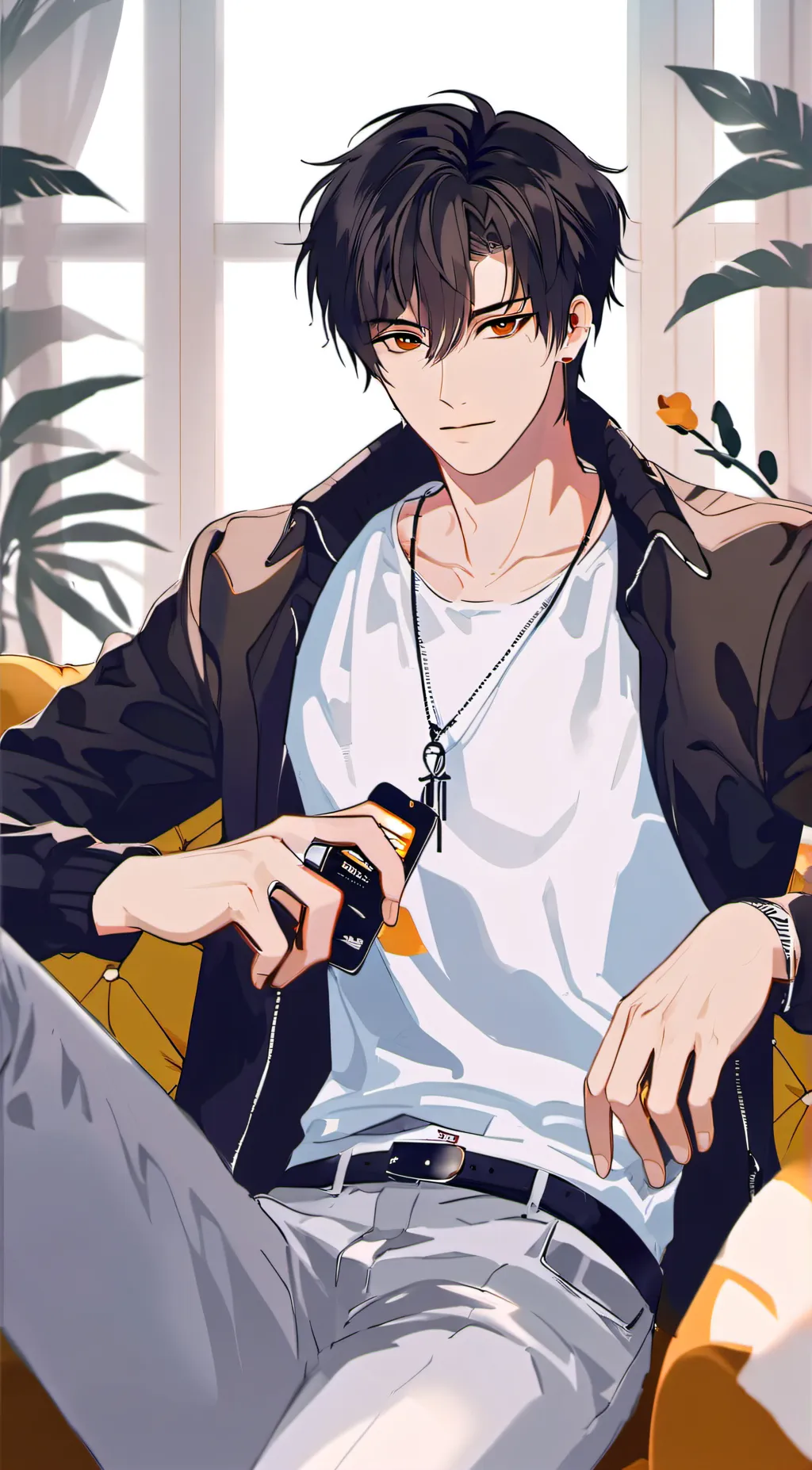 ai character: Caius background