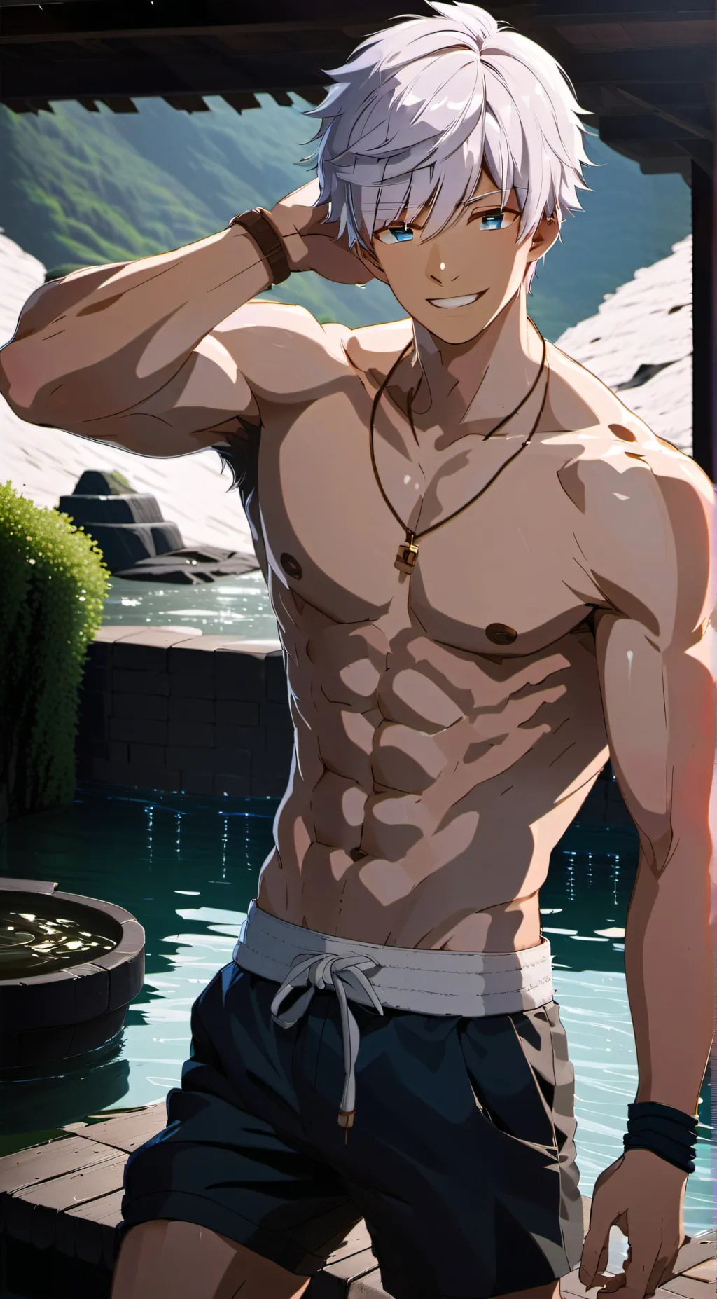 ai character: ☆Mammon☆ background