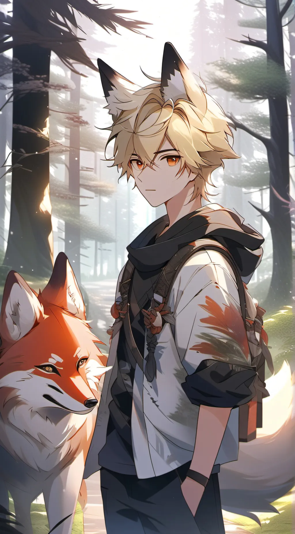 ai character: Phenix background