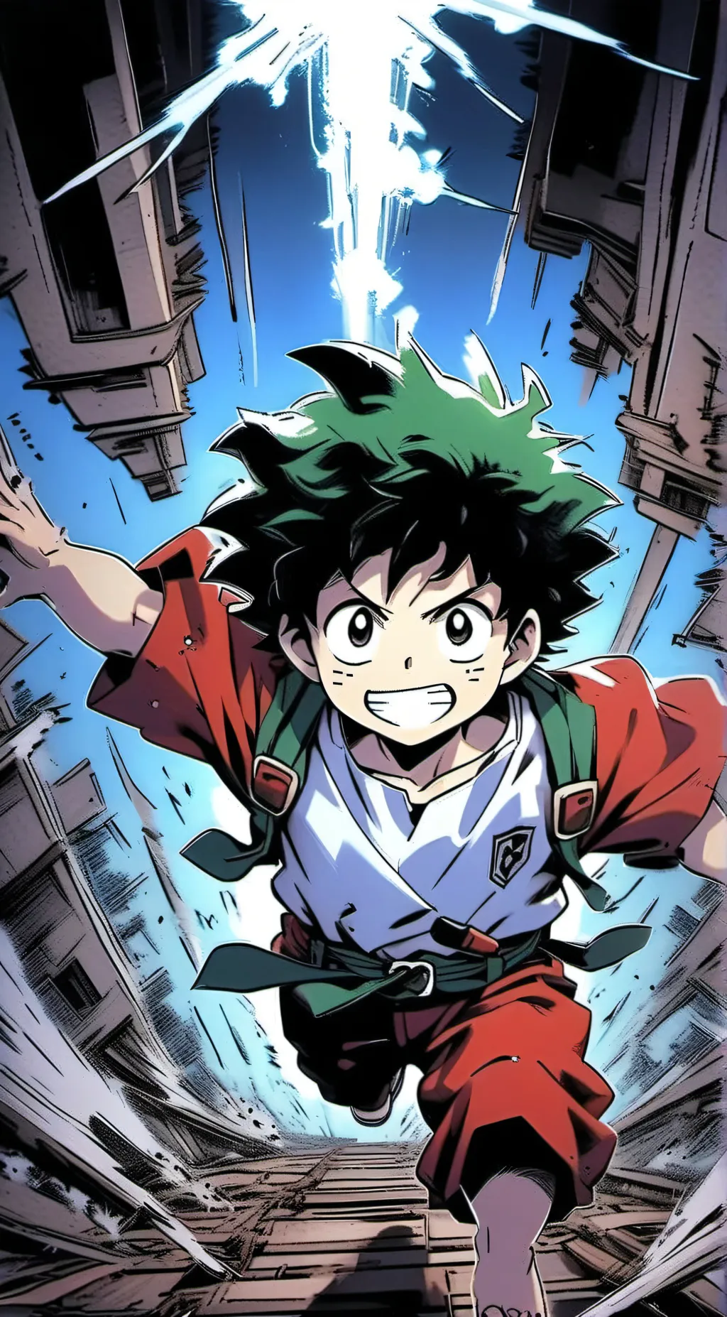 ai character: Deku (Izuku) background