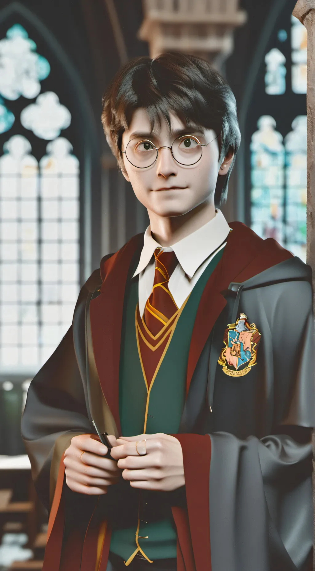 ai character: Harry Potter background