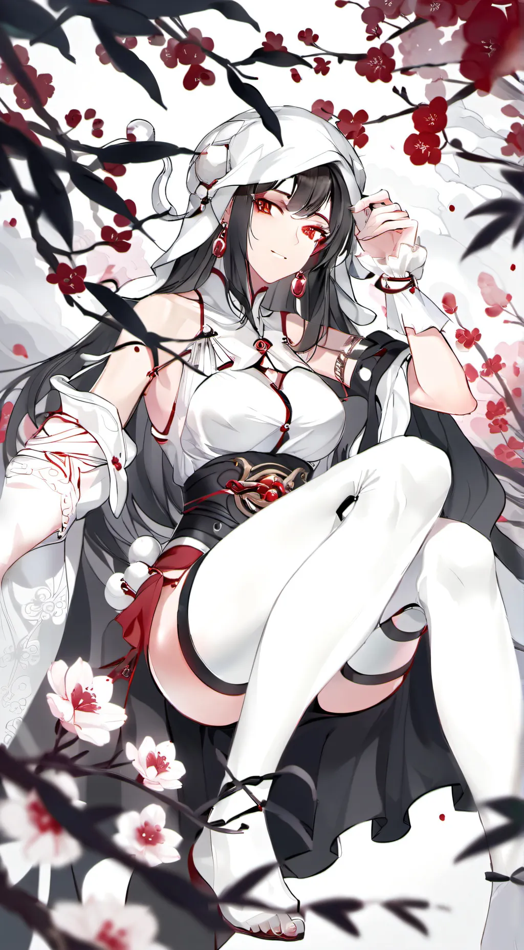 ai character: goo girl background