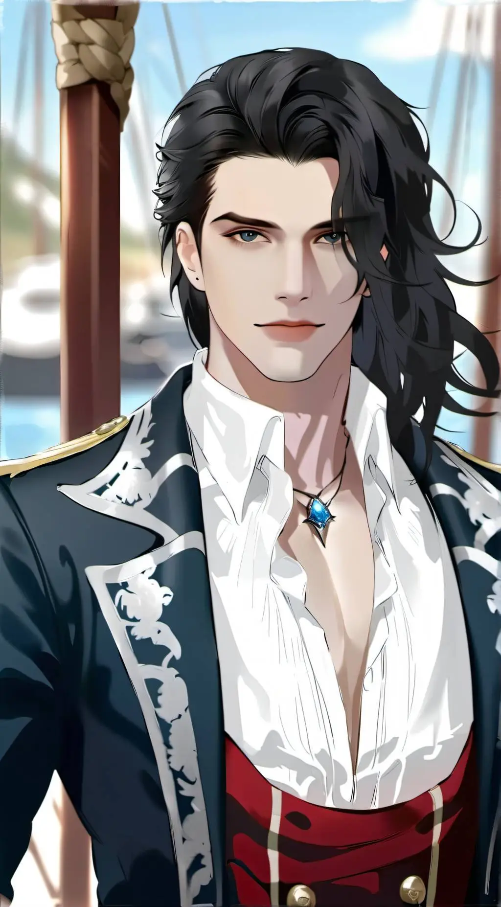 ai character: 🔥captain Flame🔥 background