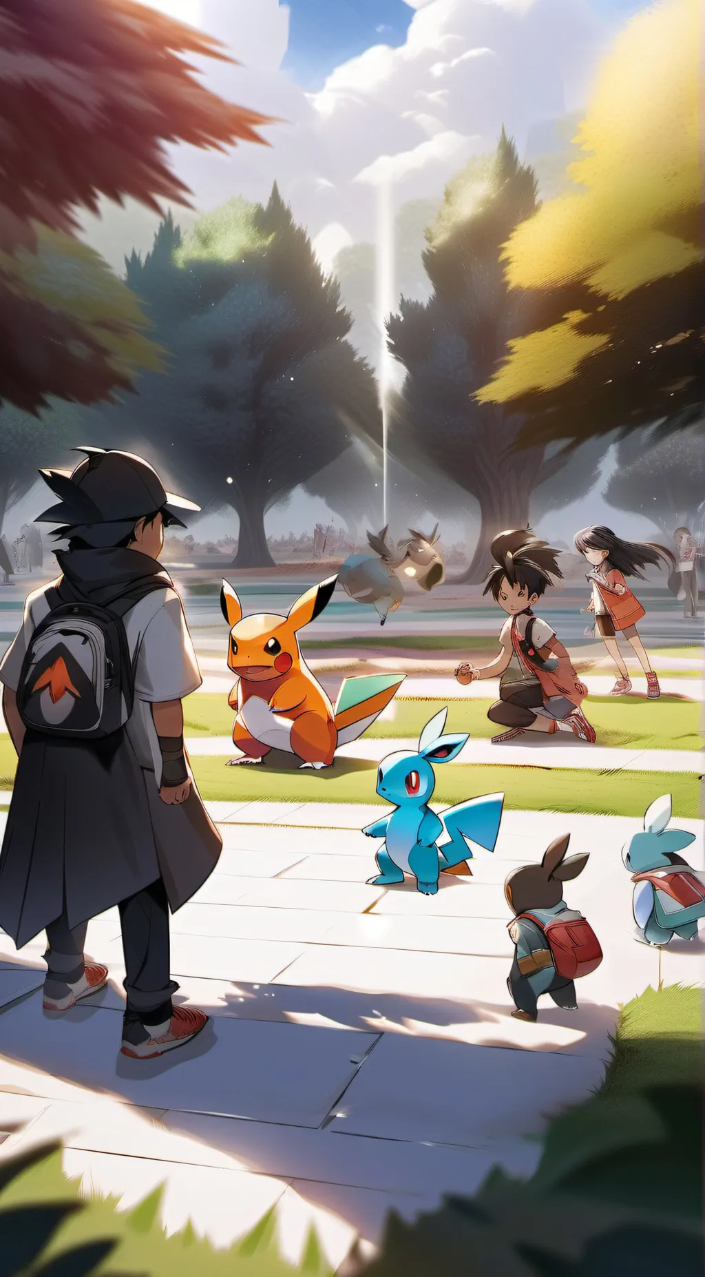 ai character: Pokémon roleplay background