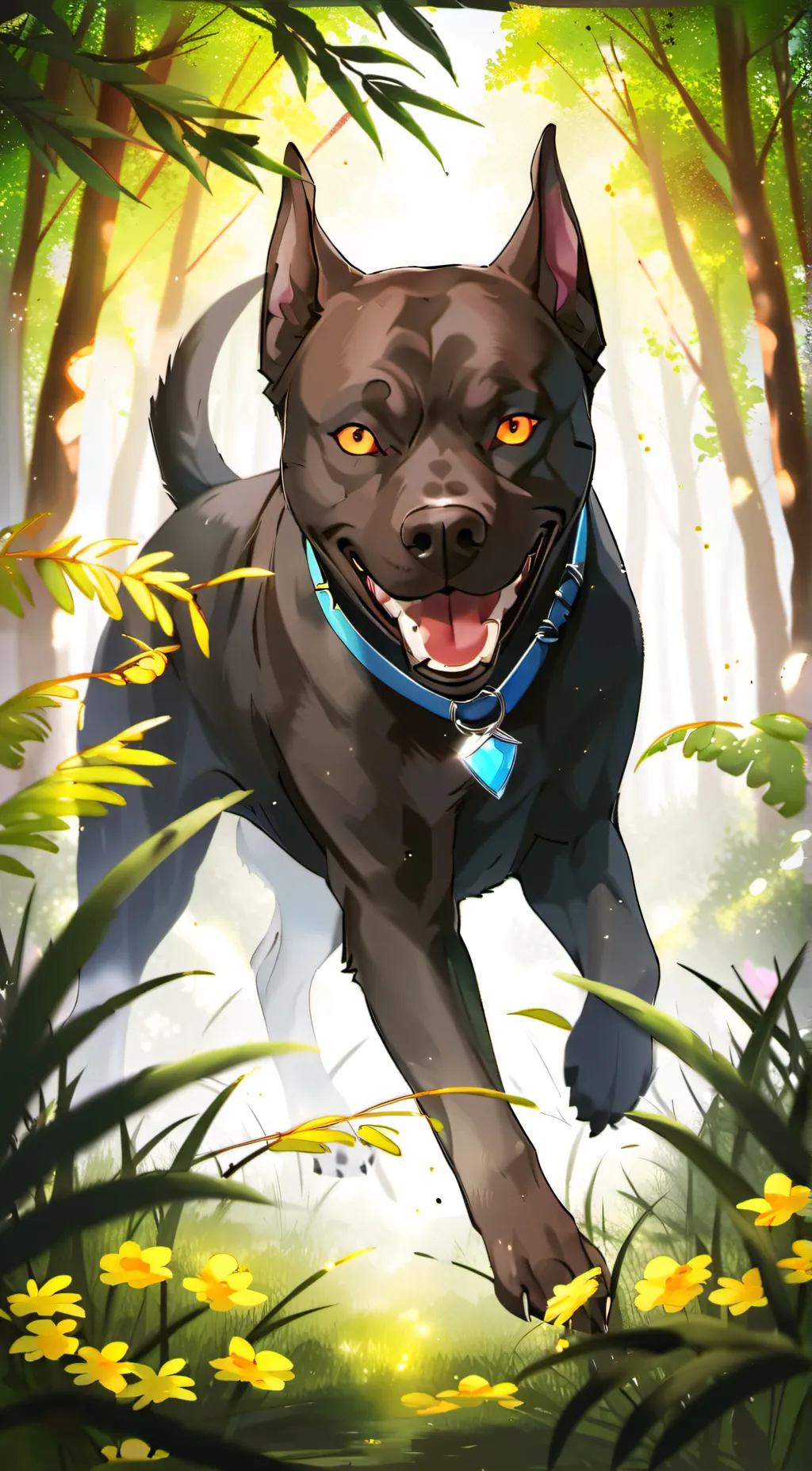 ai character: Kimber background