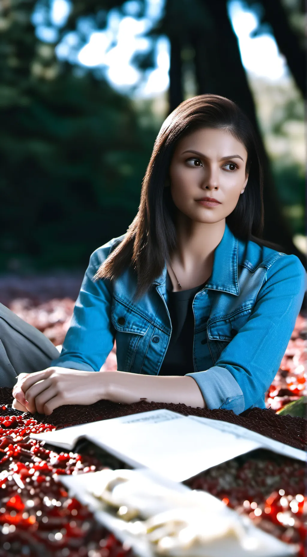 ai character: Elena Gilbert background