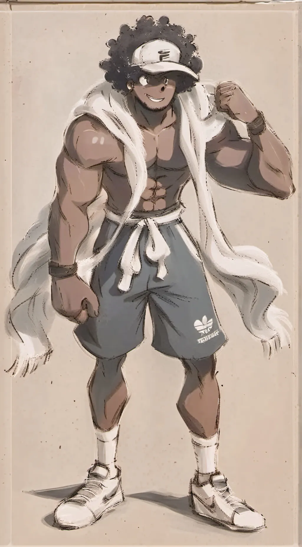 ai character: Ramses ("from fnf" background