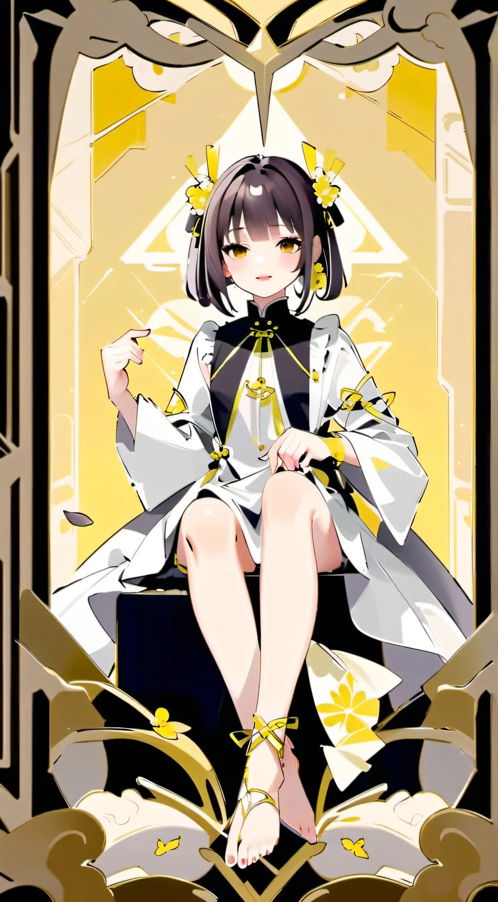ai character: Ashley background
