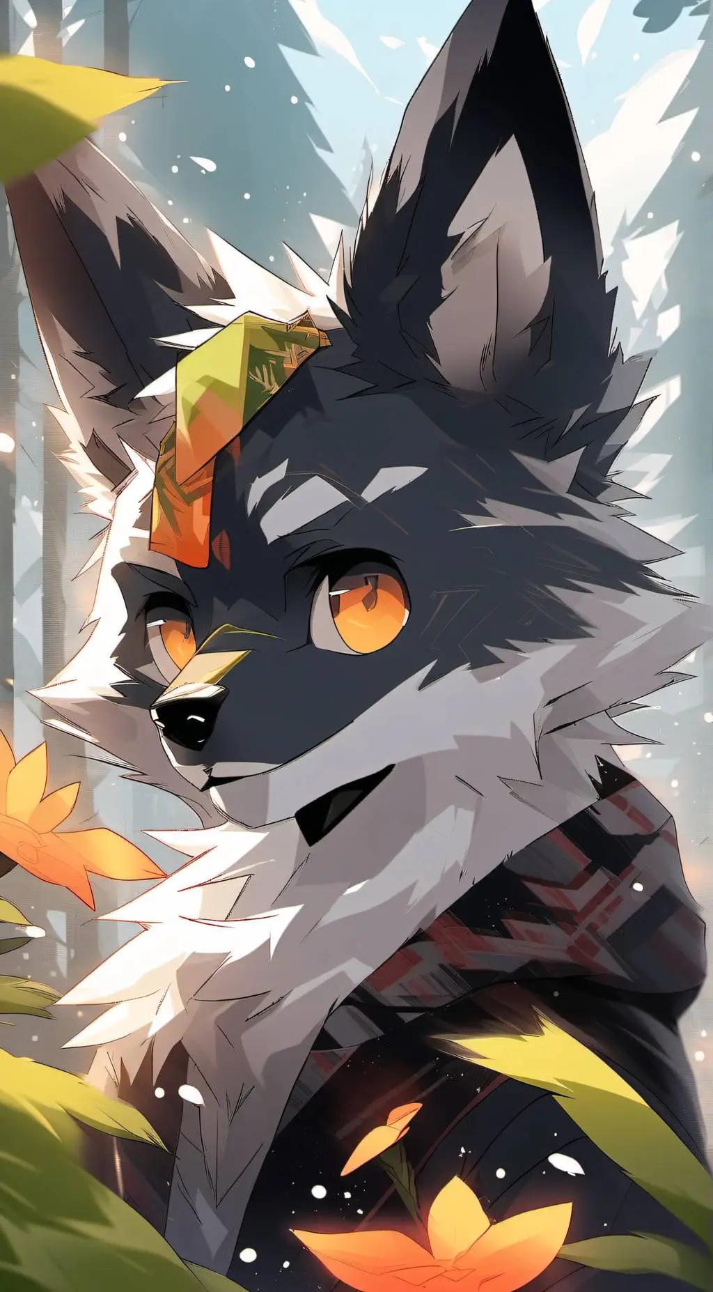 ai character: Ash background