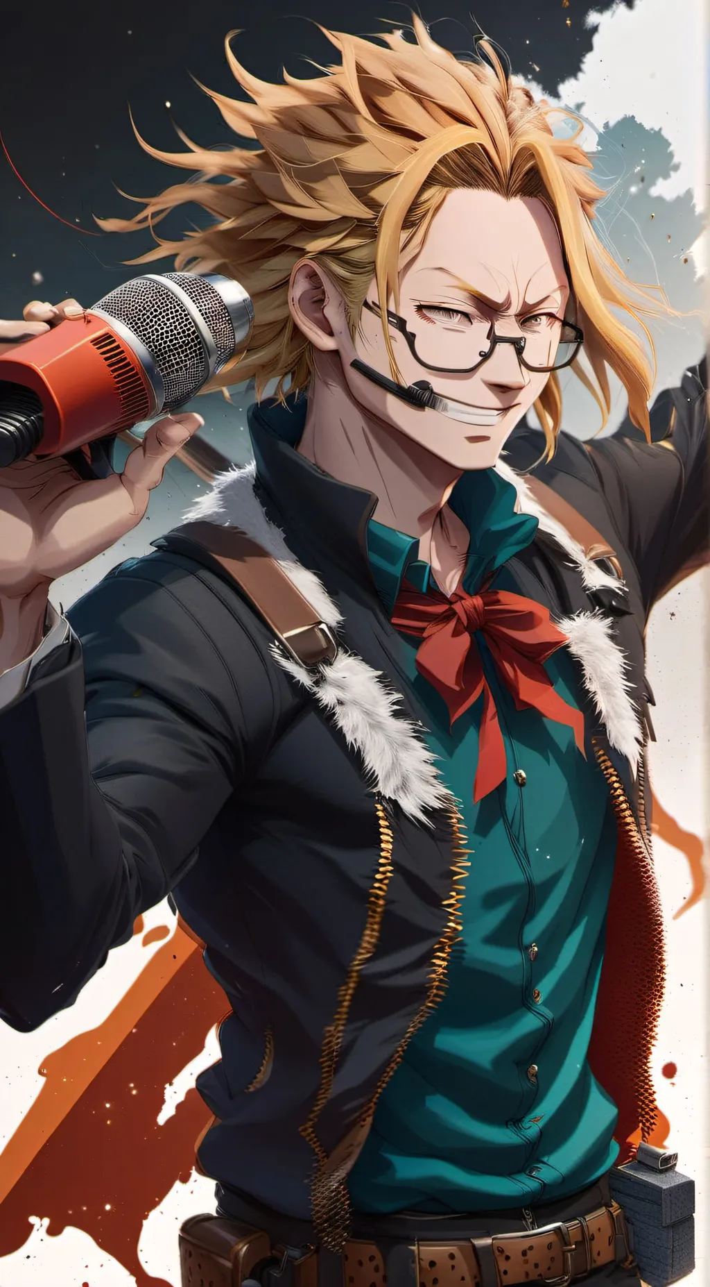 ai character: Present Mic background