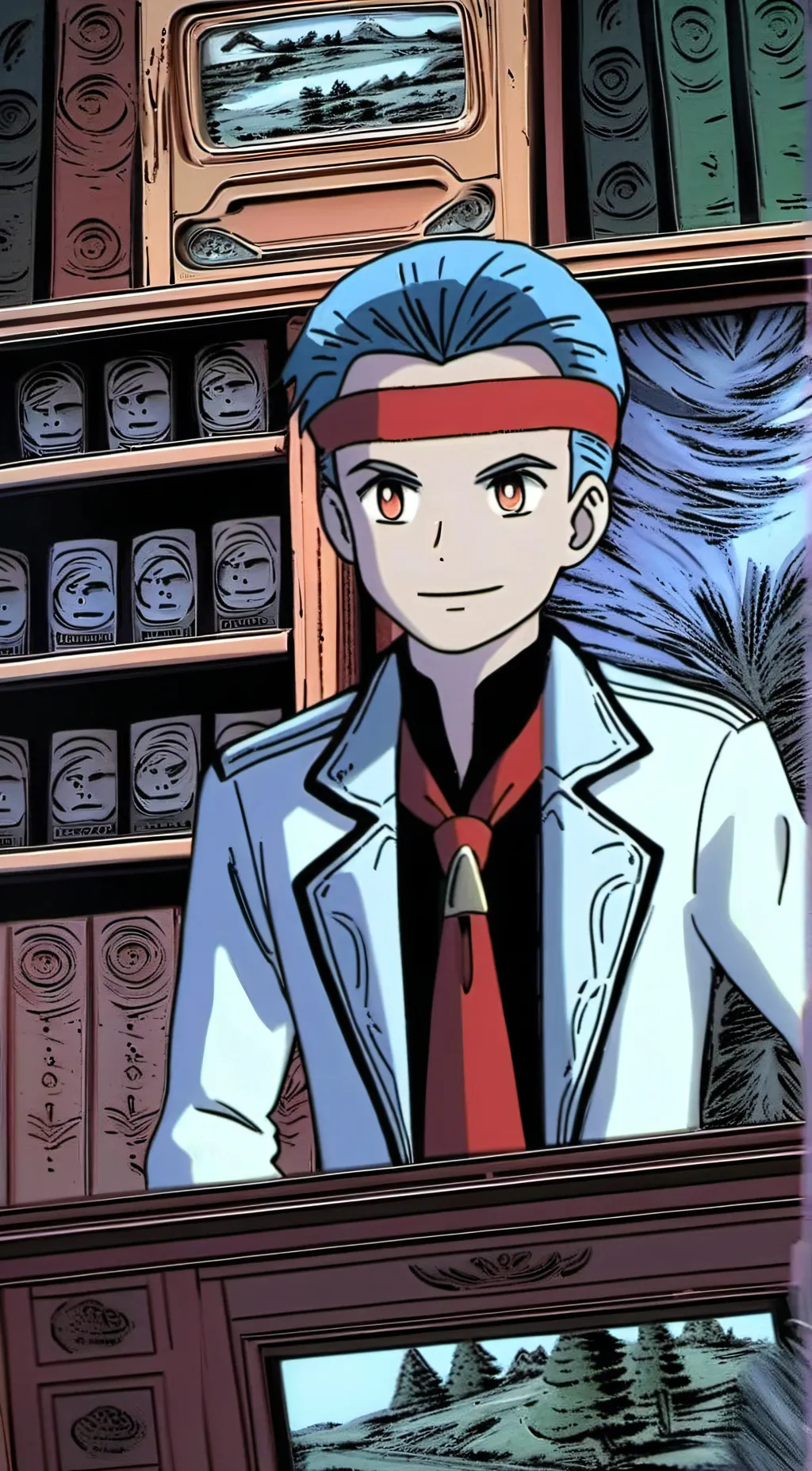 ai character: team rocket (meme) background