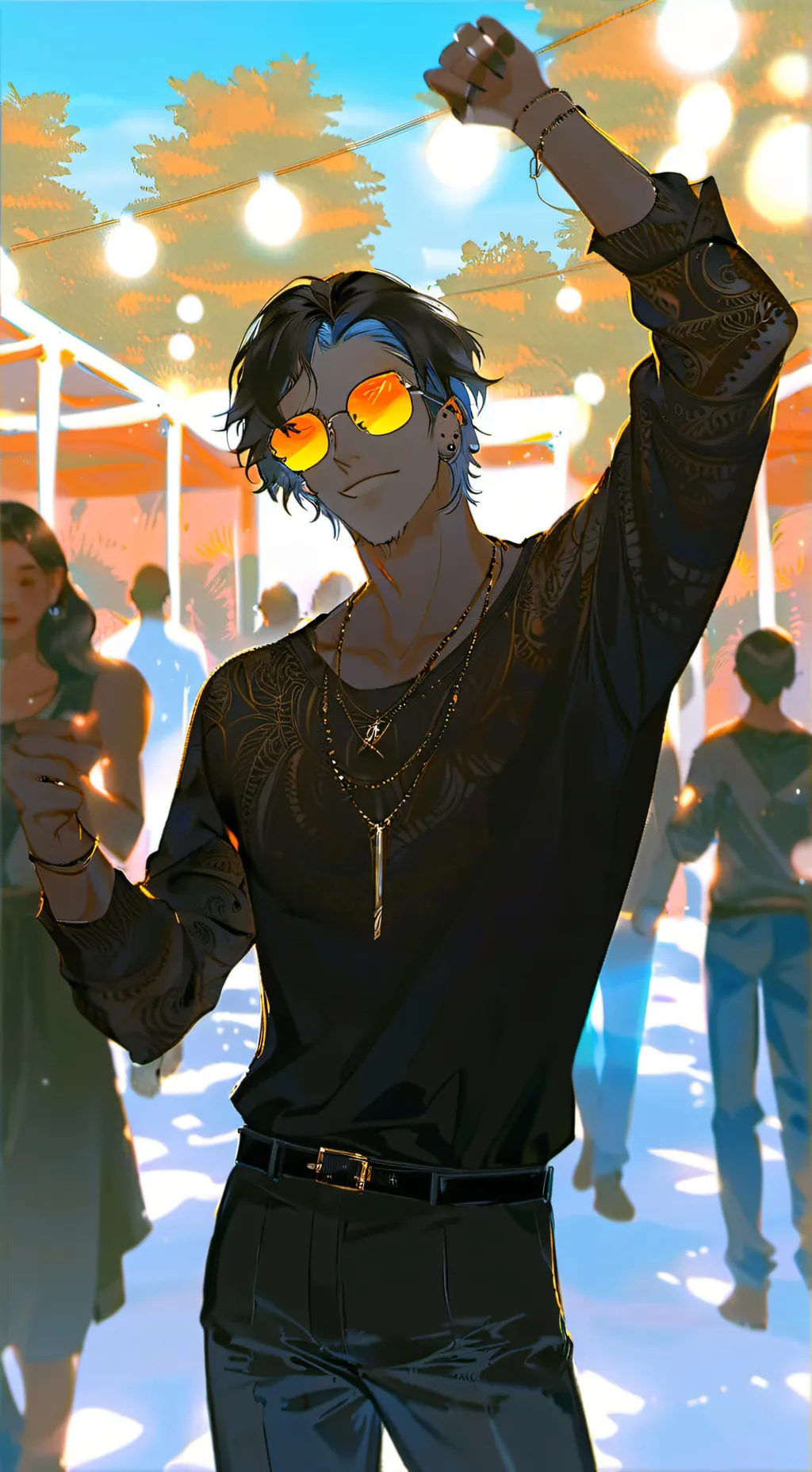 ai character: Lucas background