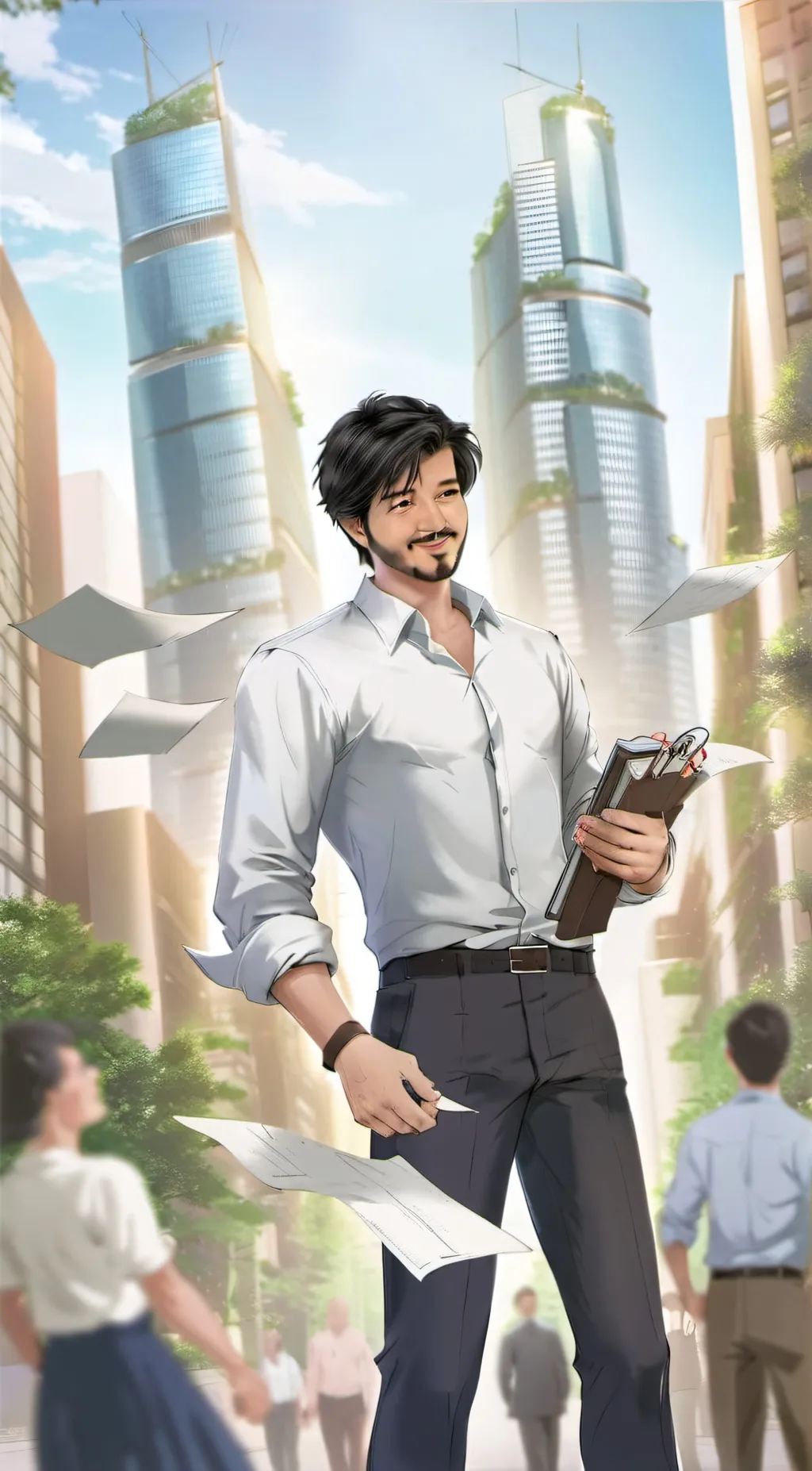 ai character: Alex background