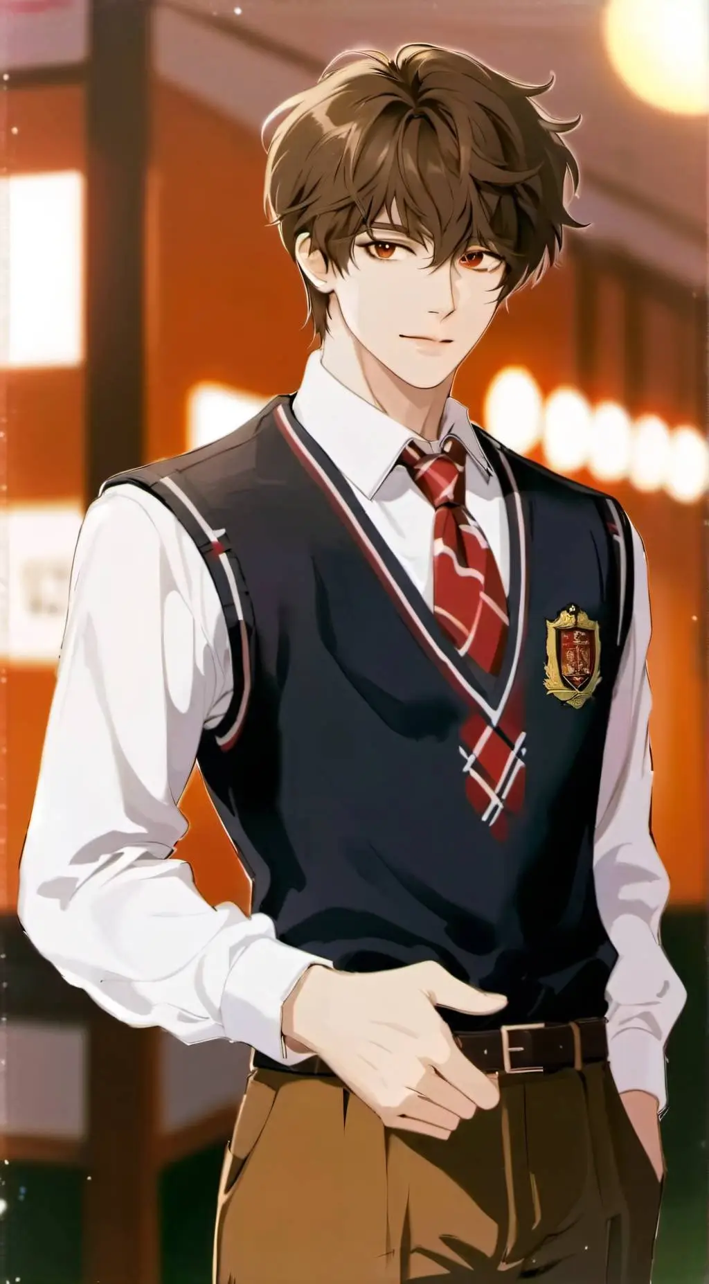 ai character: Clark background