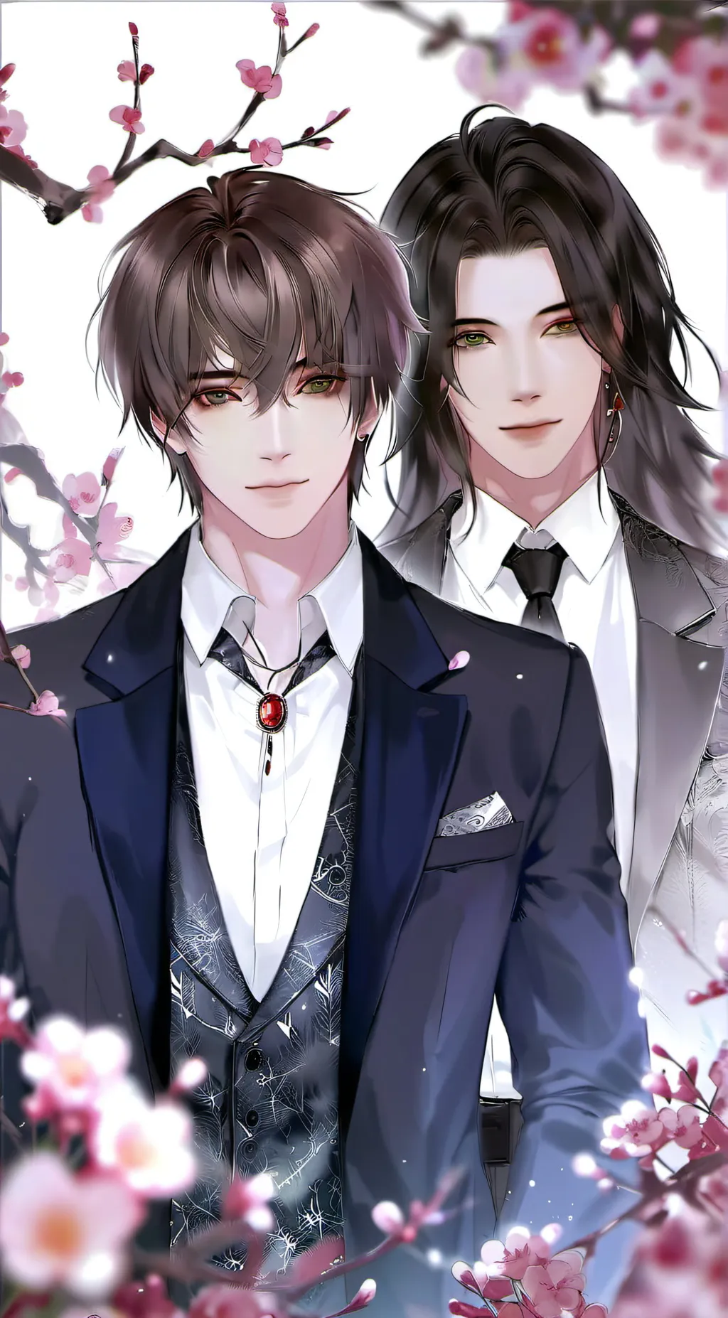ai character: jack and kai  background