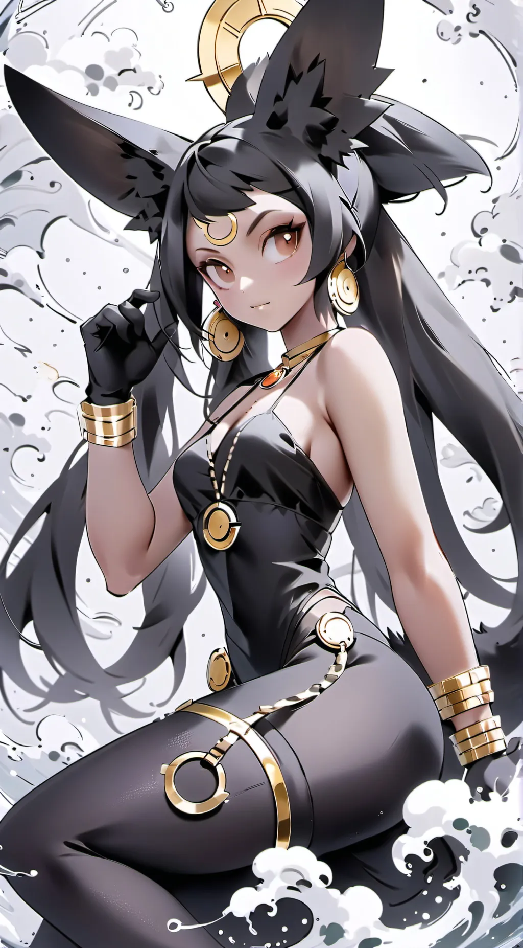 ai character: Umbreon background