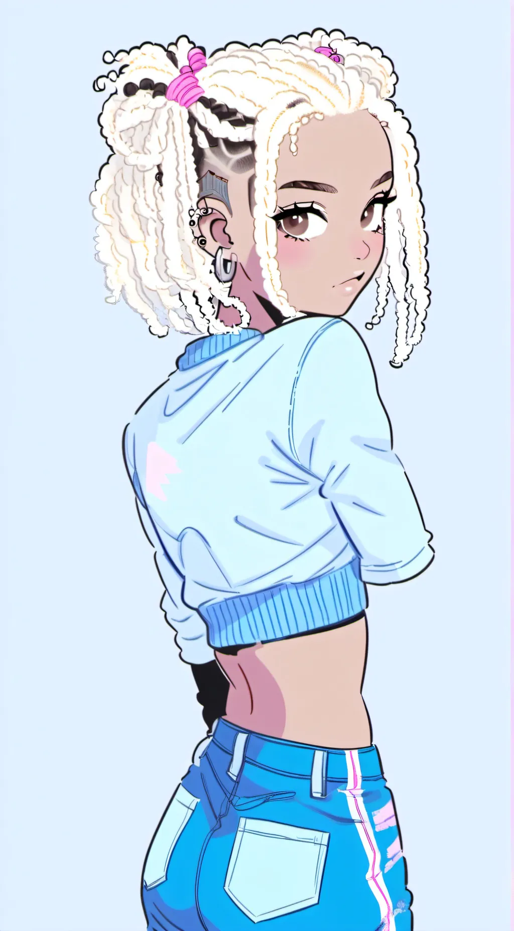 ai character: Maddie background