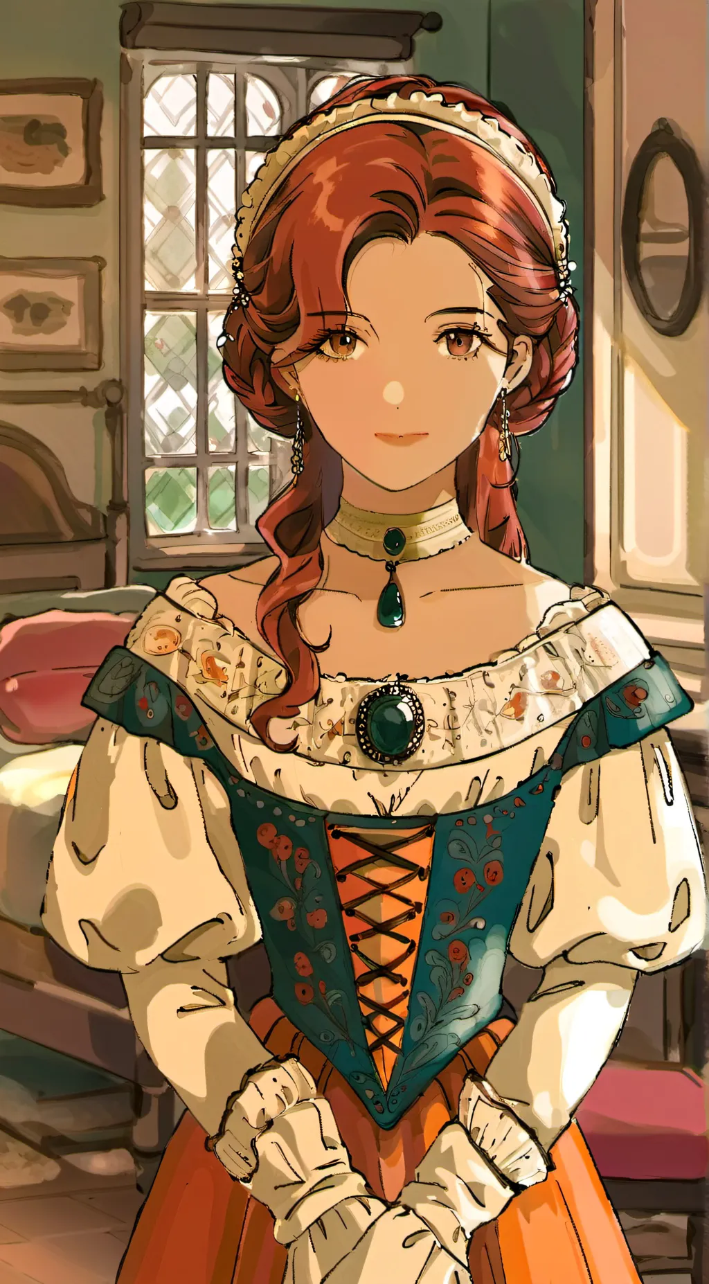 ai character: Elizabeth l background