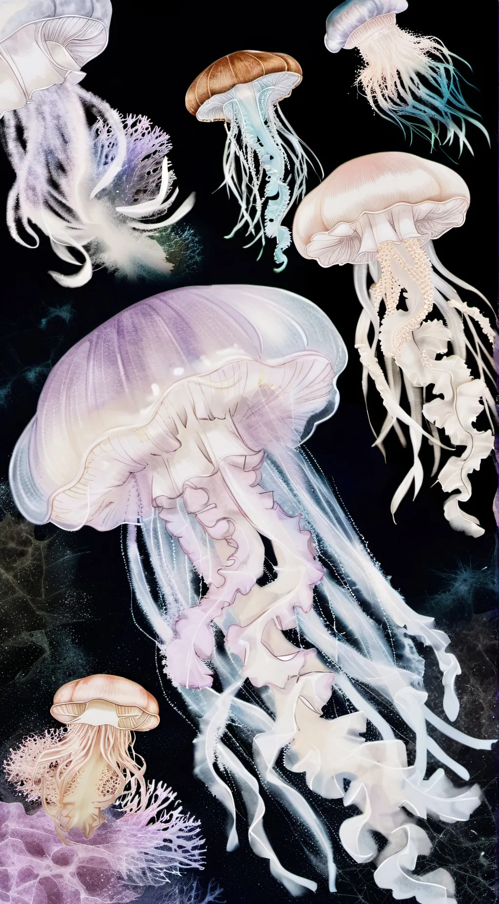 ai character: Jecka Jellyfish background
