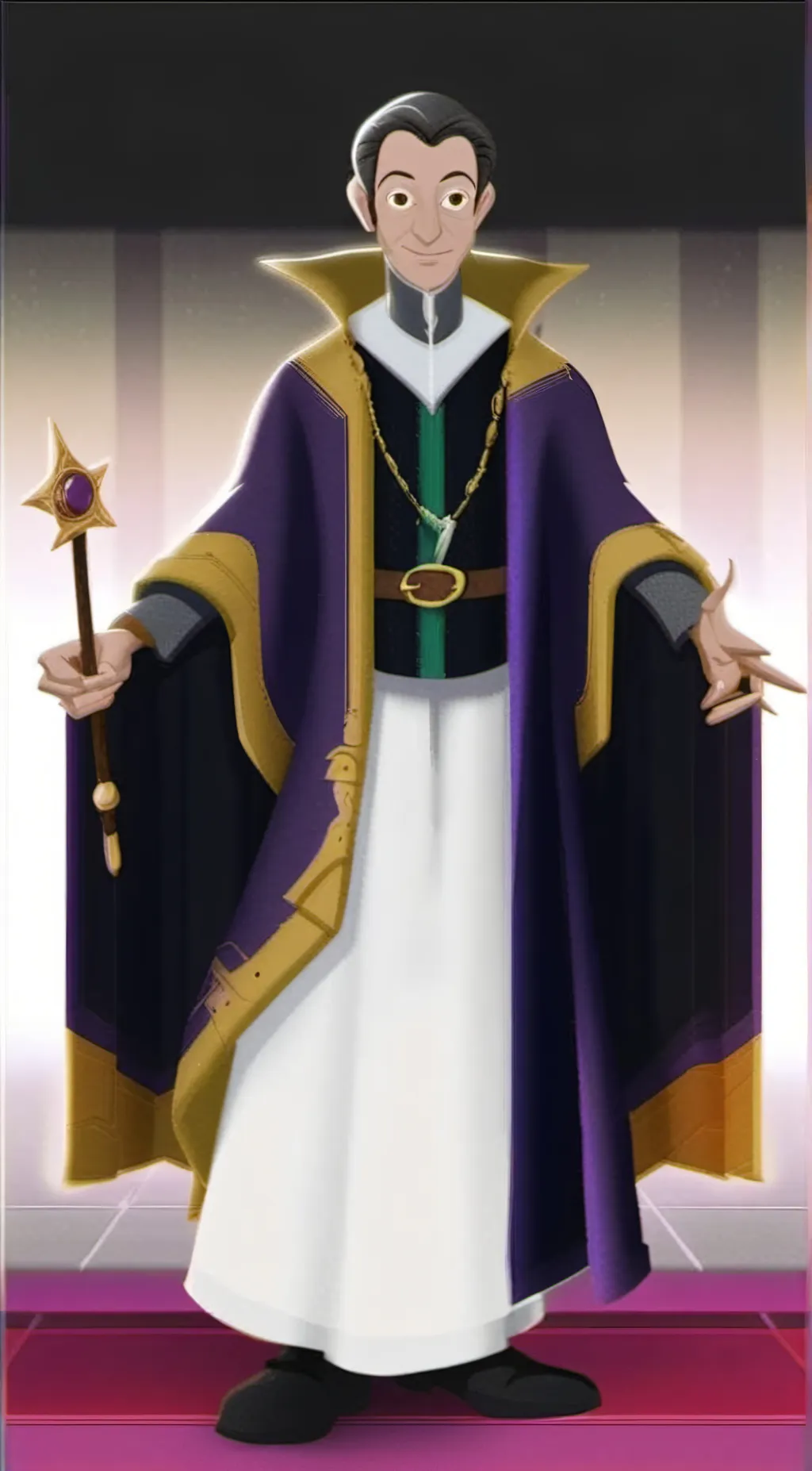 ai character: cedric background