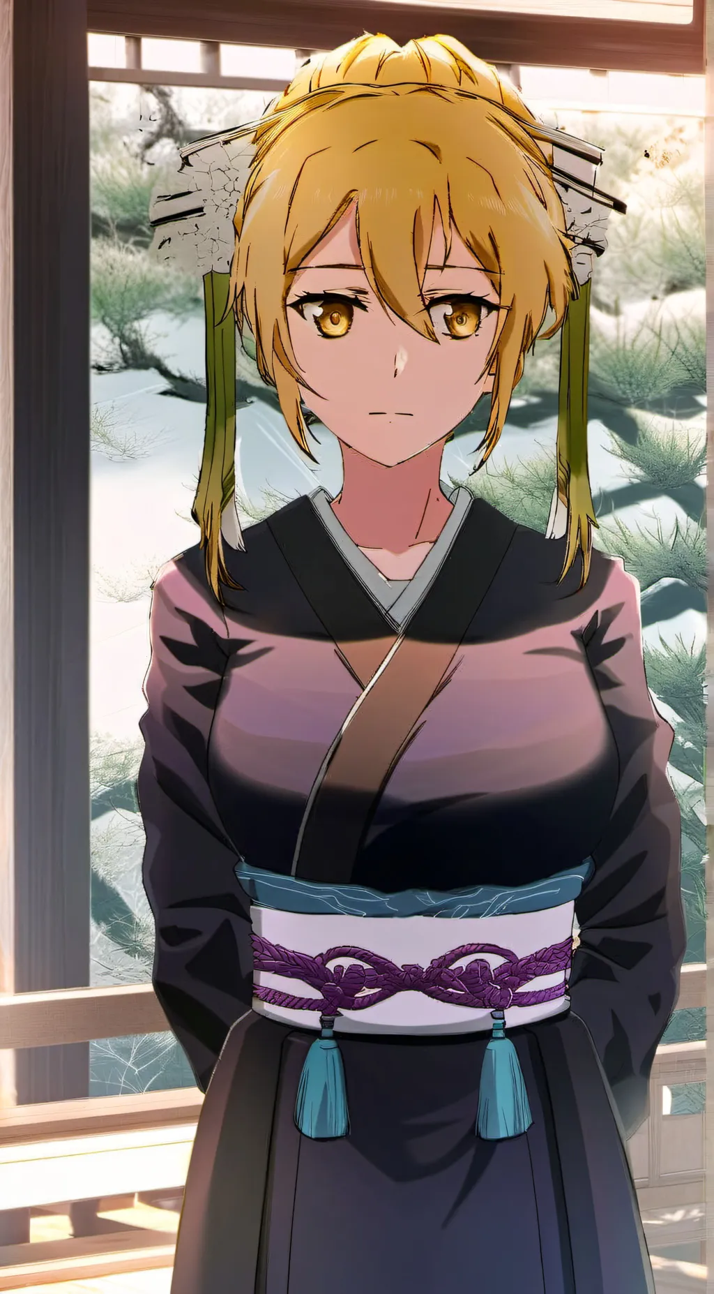 ai character: Tsukuyo Aoba background