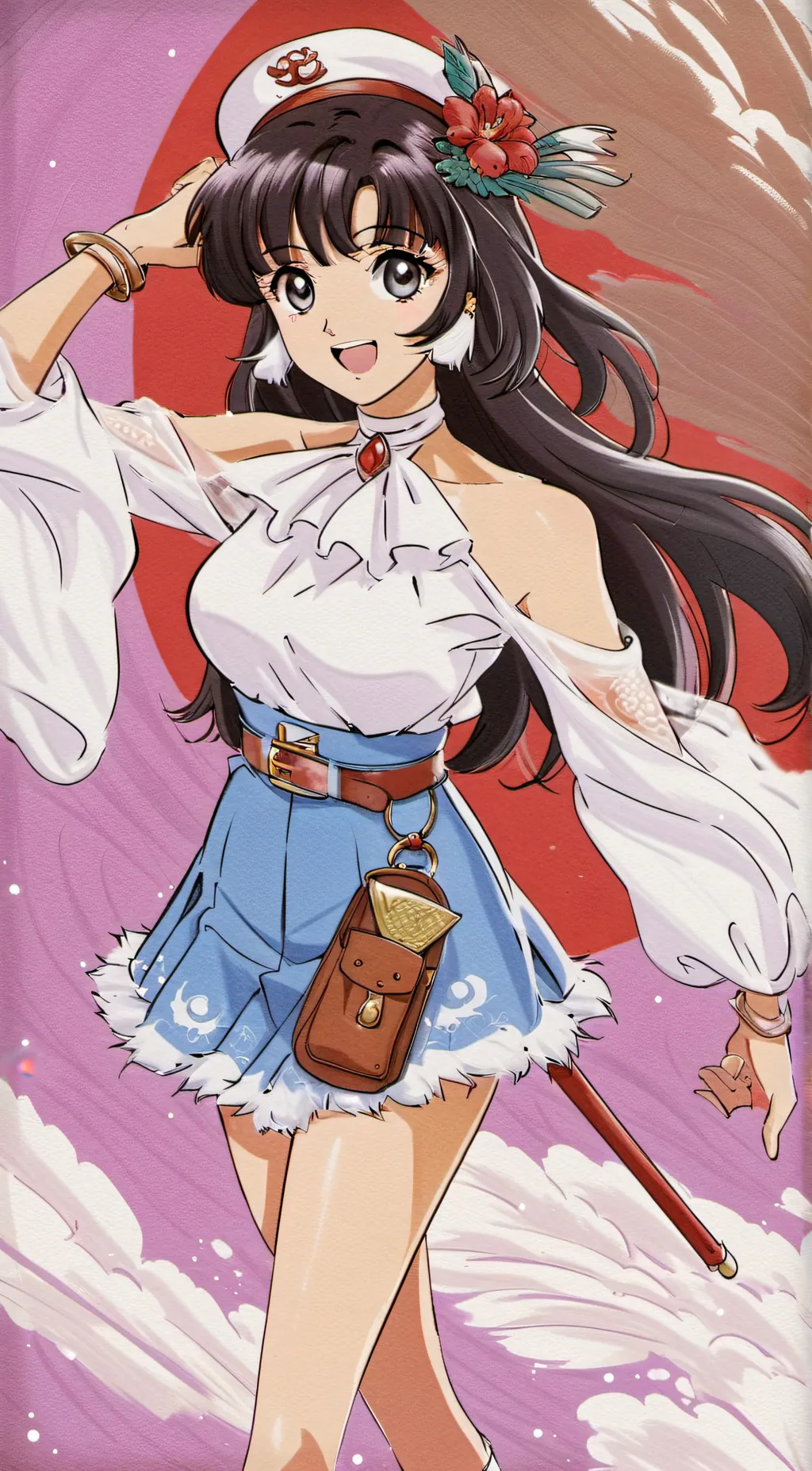 ai character: ★angel★ background
