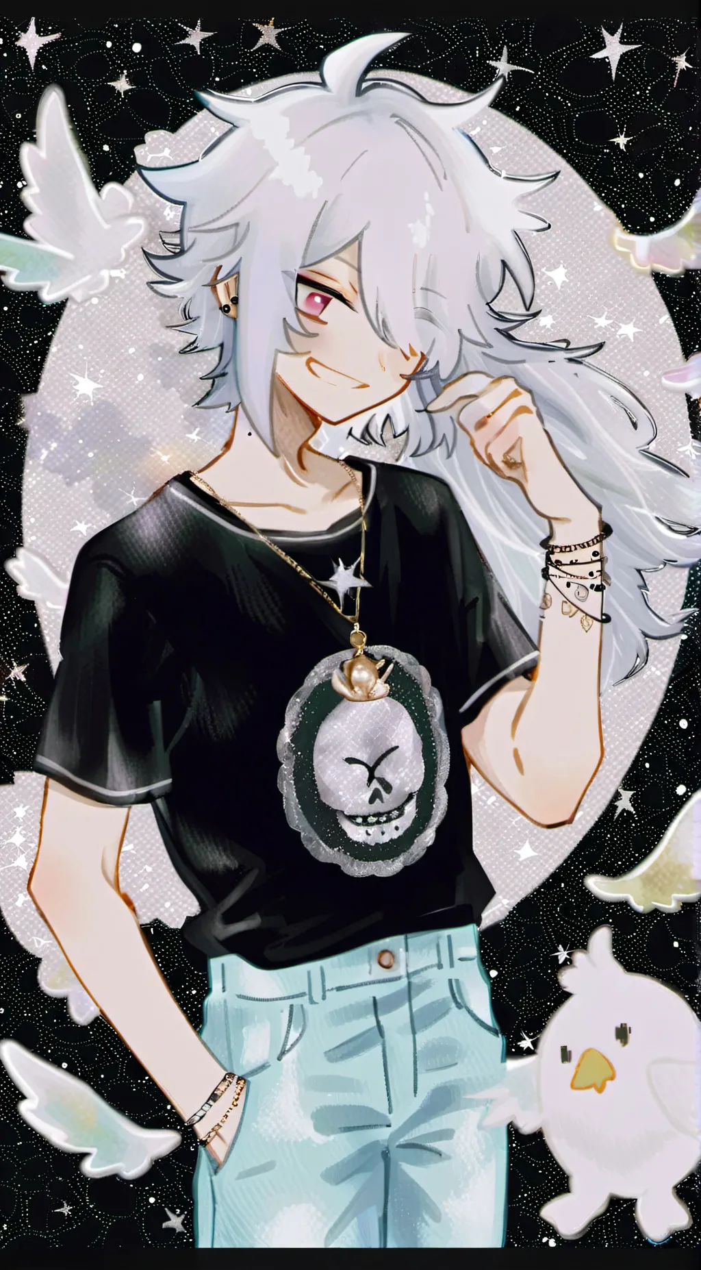 ai character: ★ † Oliver † ★ background