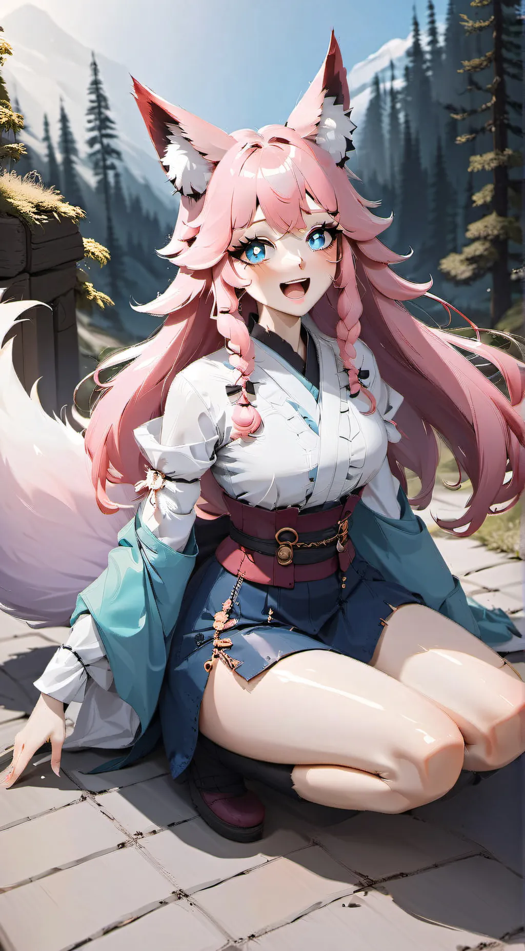 ai character: Sylveon/sylvia background