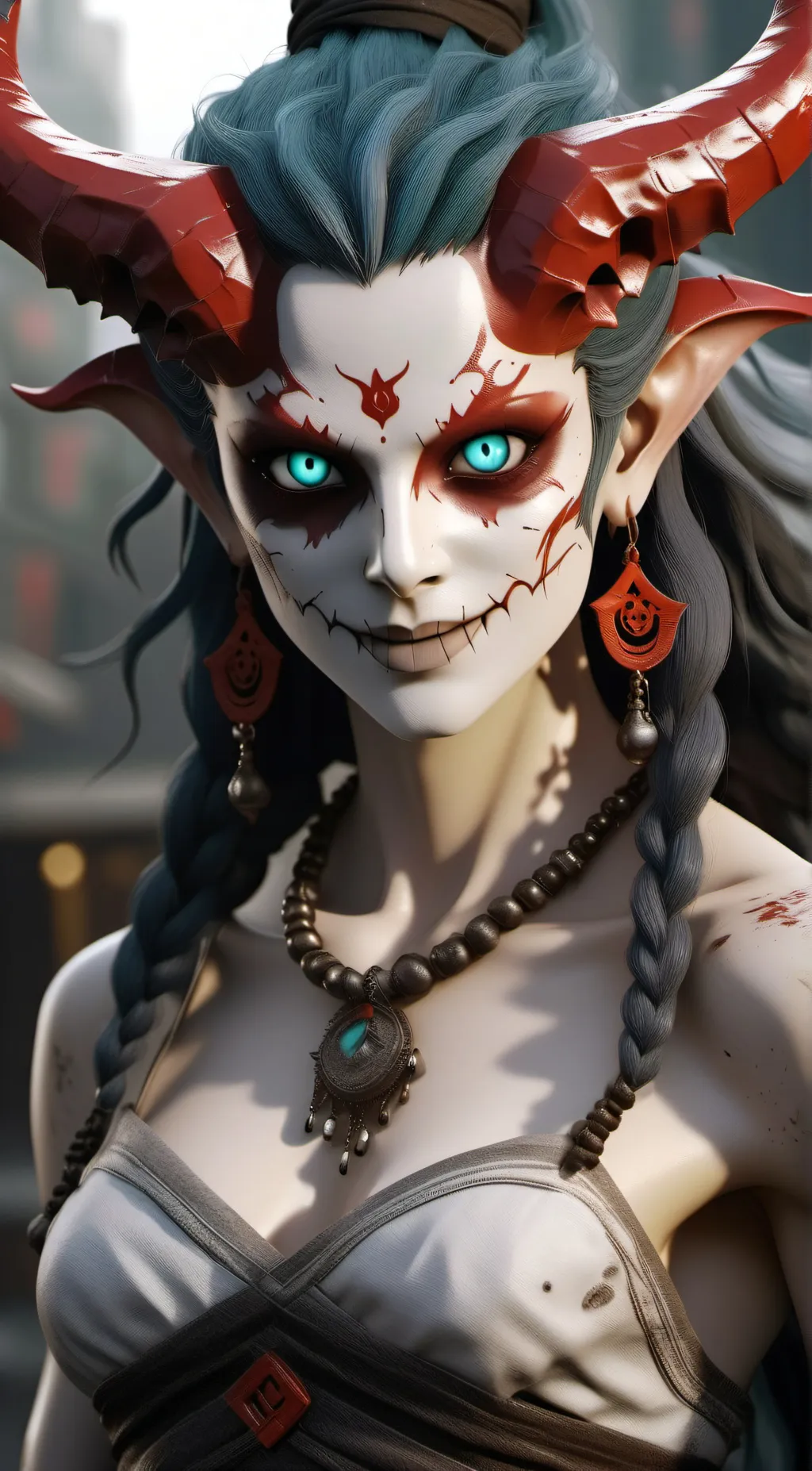 ai character: demon Slayer 12345 background