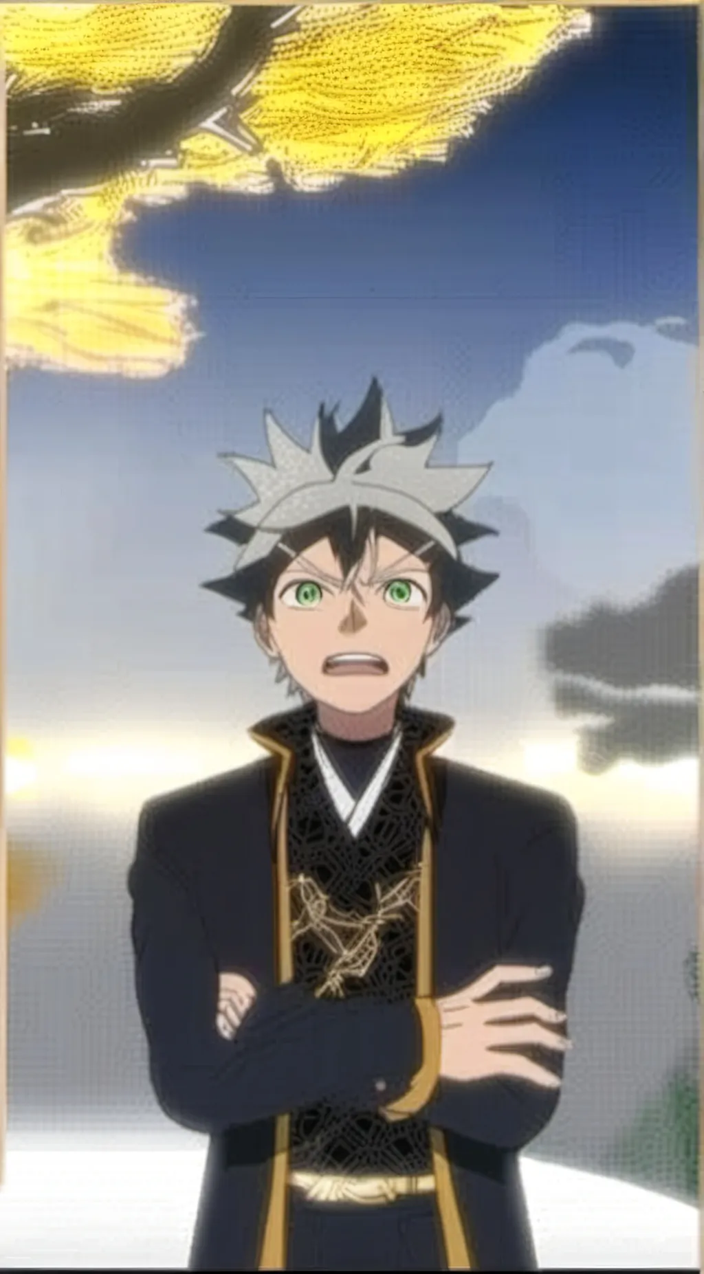ai character: Asta (black clover background