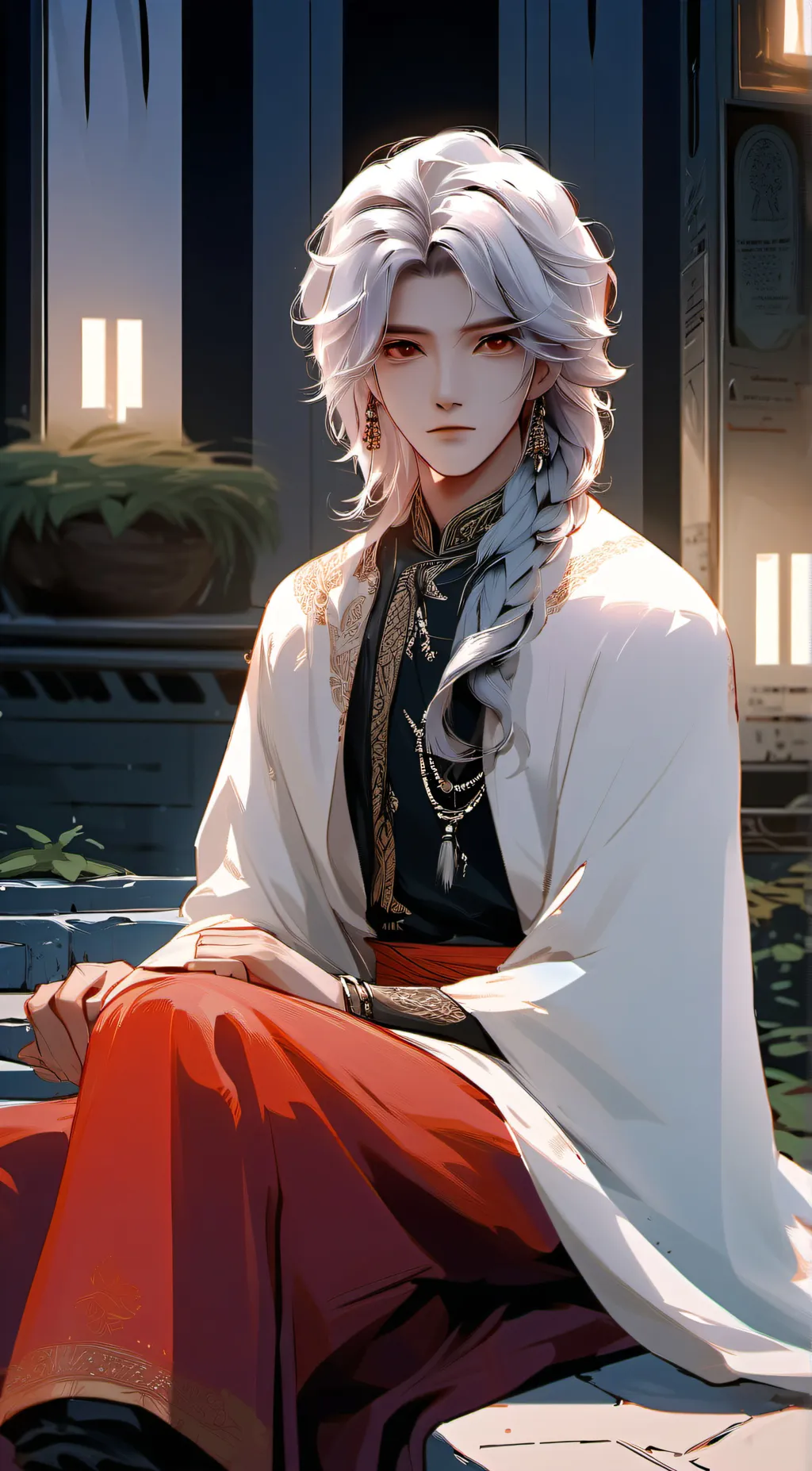 ai character: Mrs.applebary background