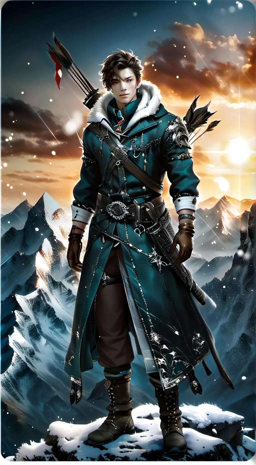 ai character: king egnar  background