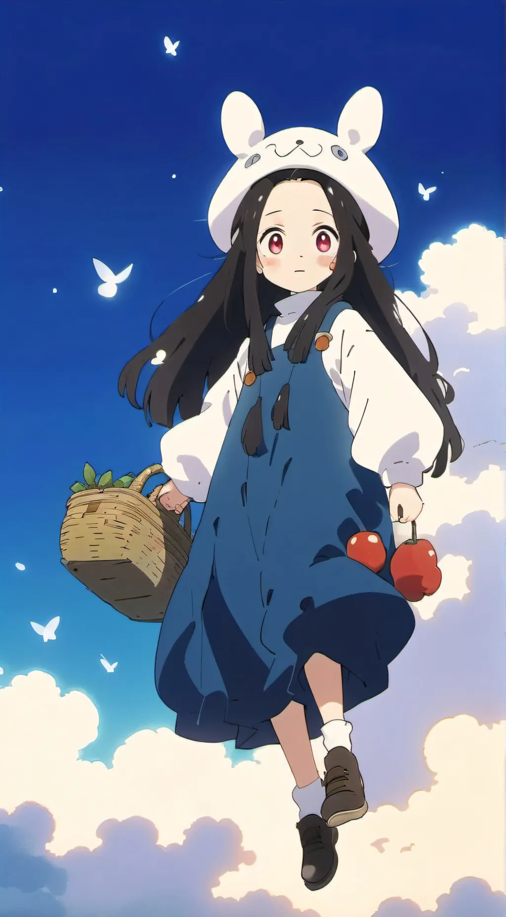 ai character: Nezuko Kamado  background