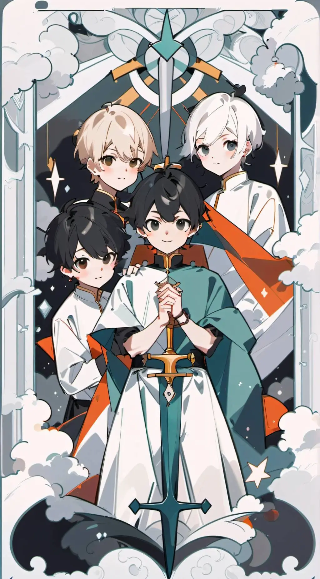 ai character: Holy Harem background